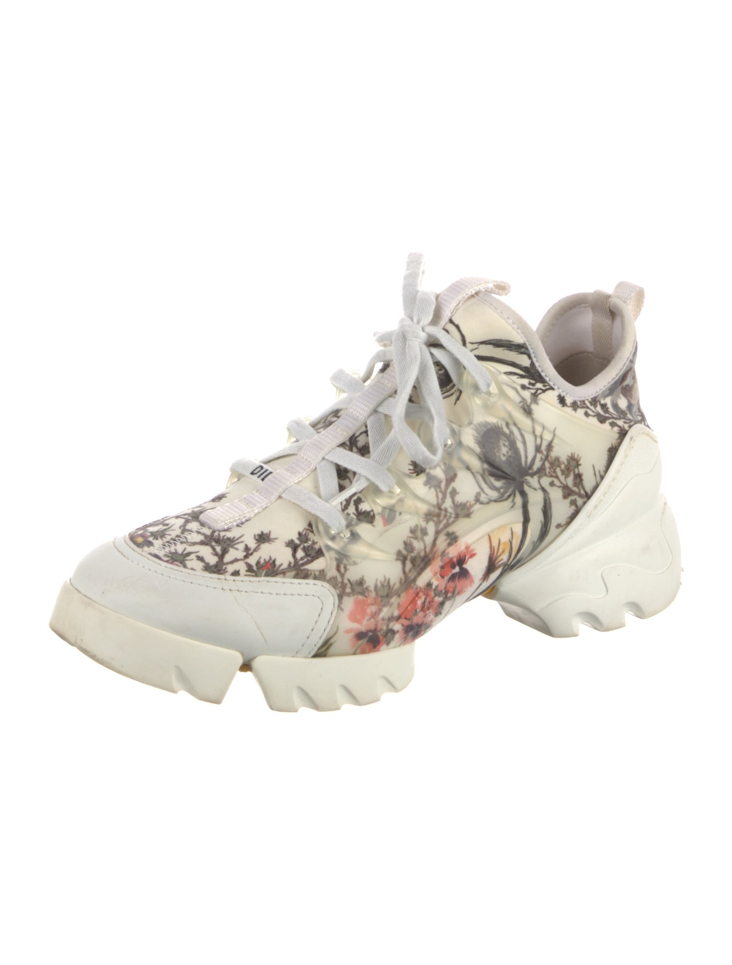 Christian Dior D-Connect Floral Chunky Sneakers