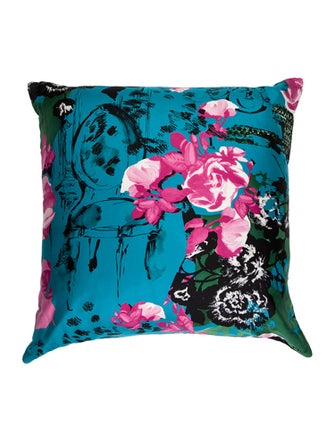 Christian Dior Throw Pillow