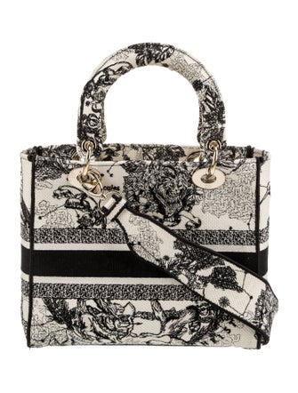 Christian Dior Canvas D-Lite Medium