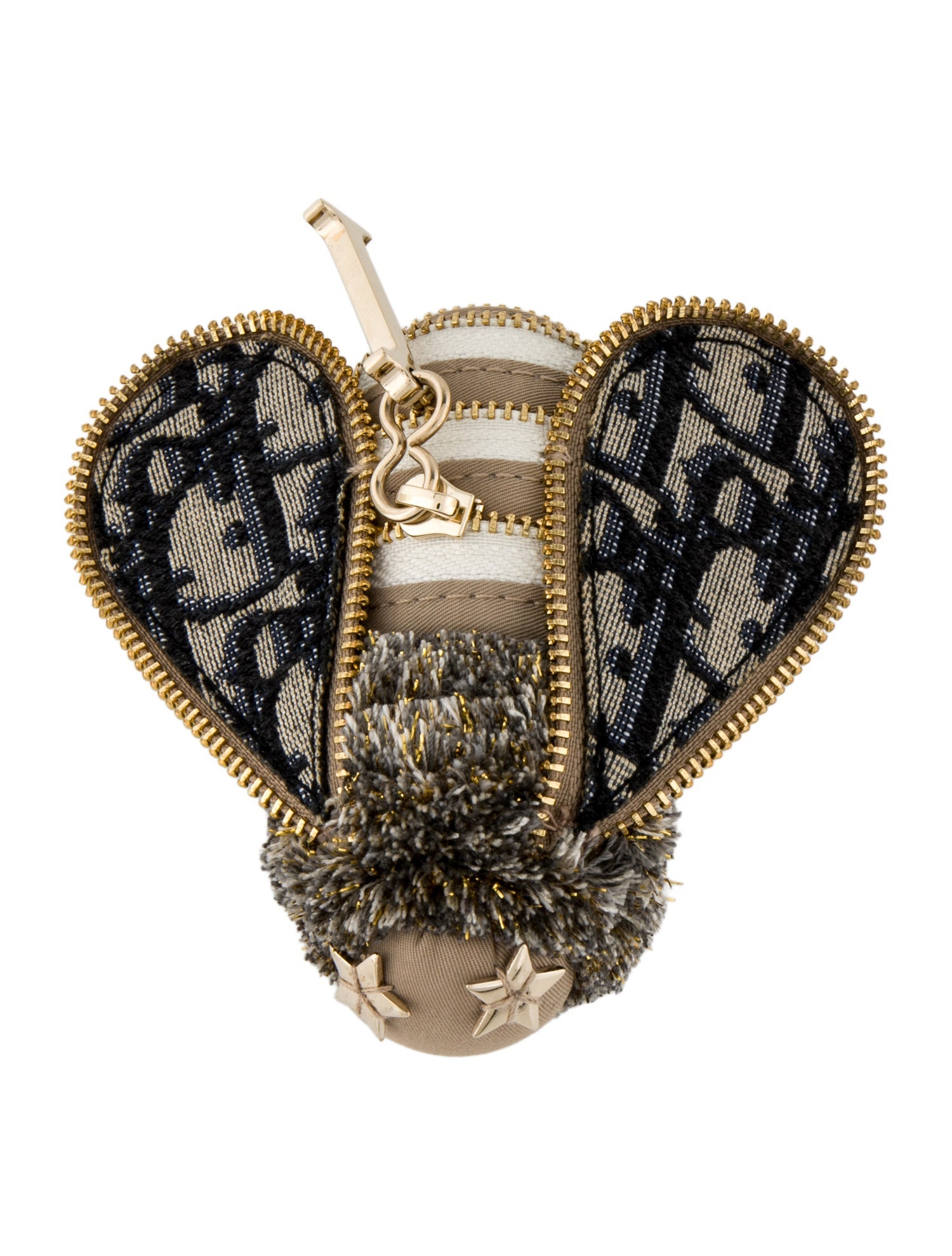 Christian Dior Bee Printed Keychain