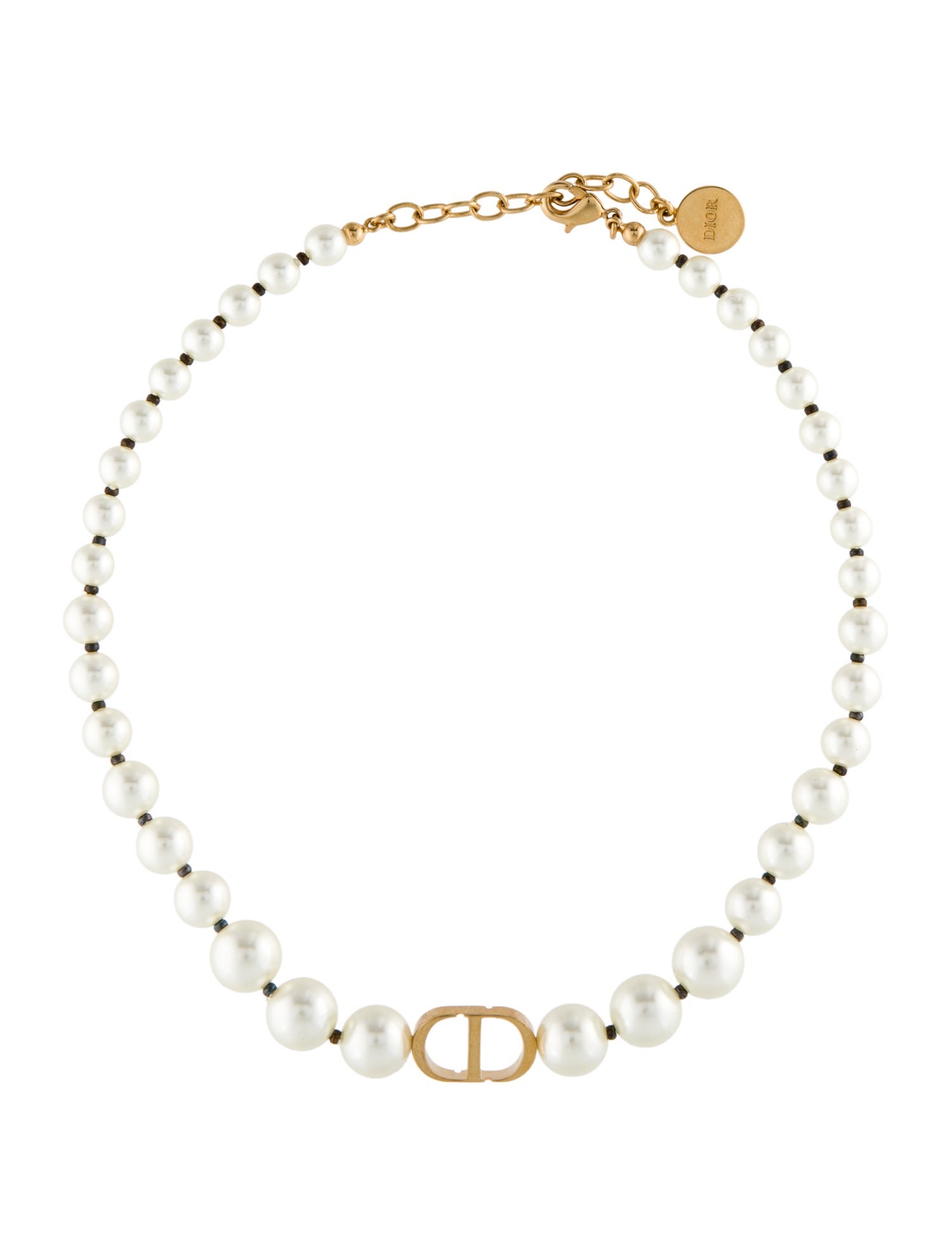 Christian Dior 30 Montaigne Short Necklace