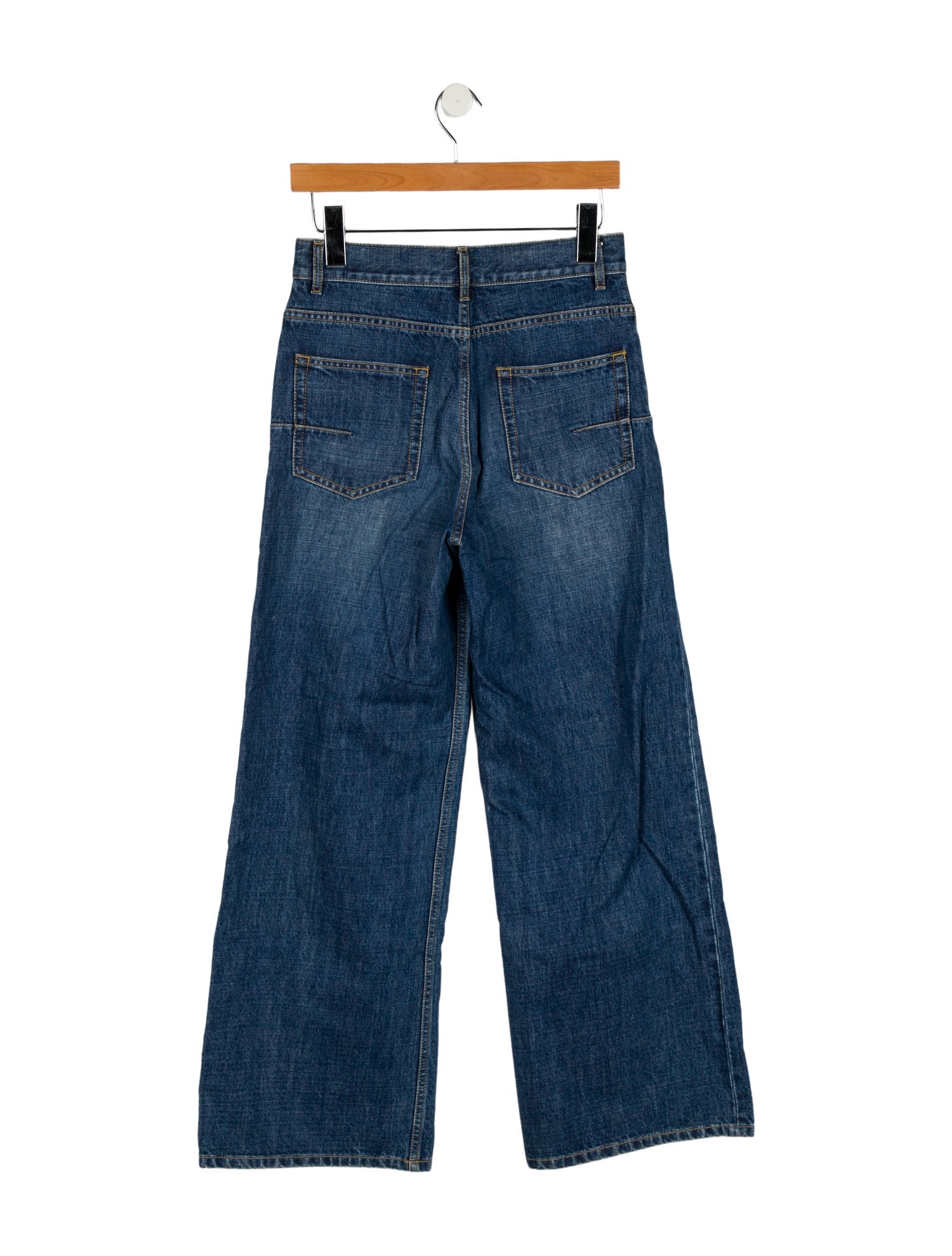 Christian Dior High-Rise Wide Leg Jeans