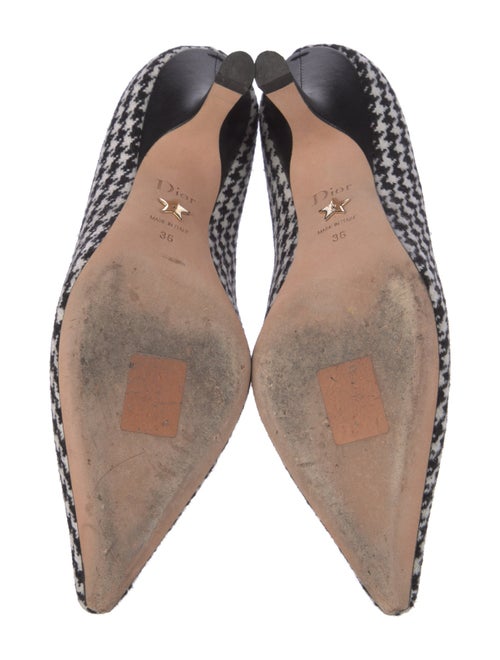 Christian Dior Printed Embroidered Accent Pumps