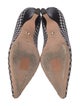 Christian Dior Printed Embroidered Accent Pumps