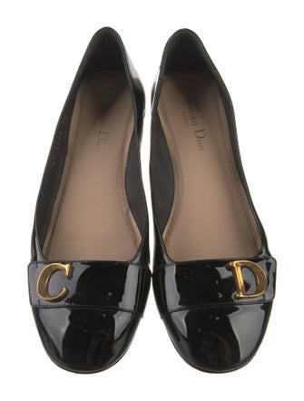 Christian Dior Patent Leather Flats