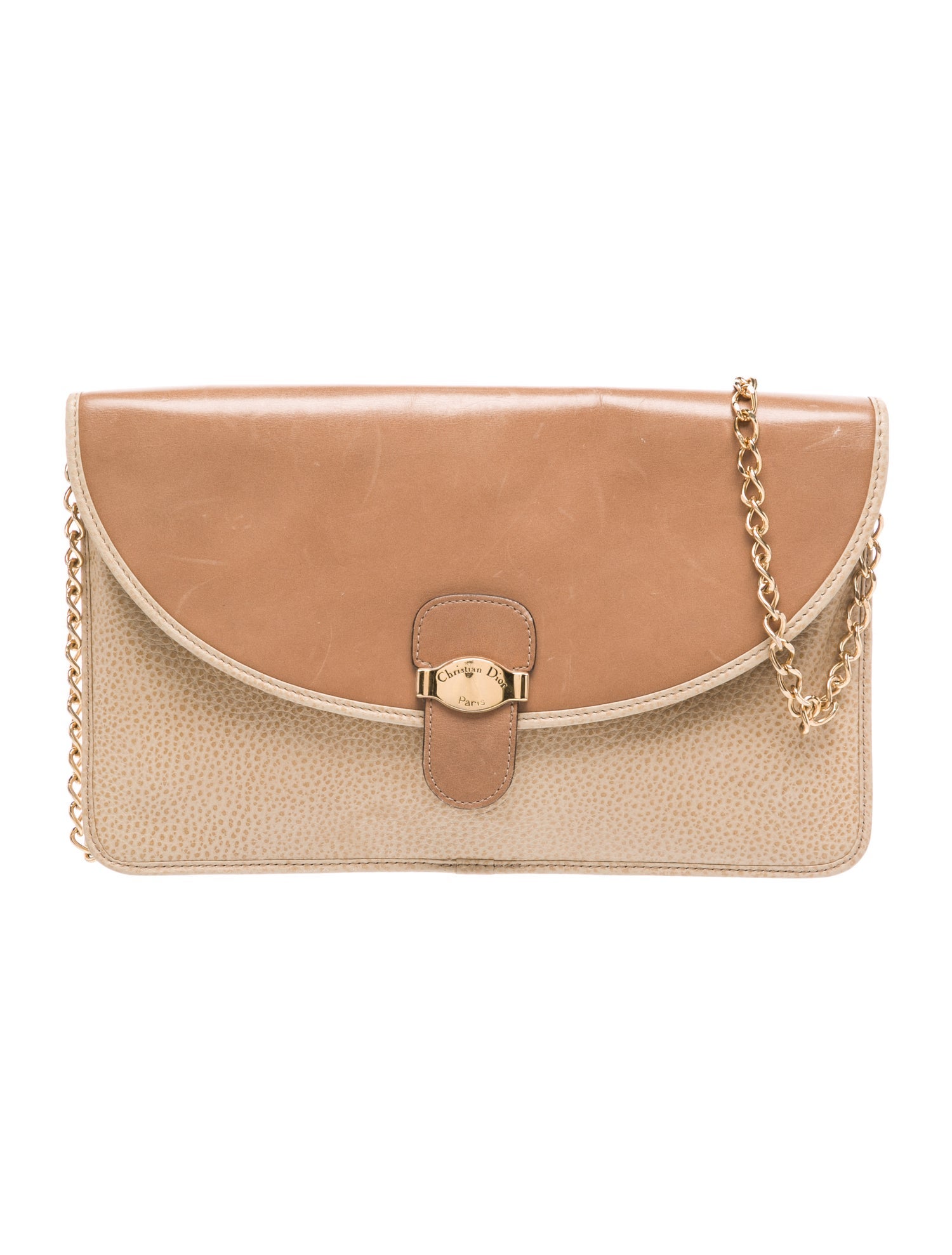 Christian Dior Leather Clutch Vintage