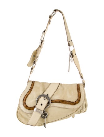 Christian Dior Oblique Jacquard Gaucho Saddle