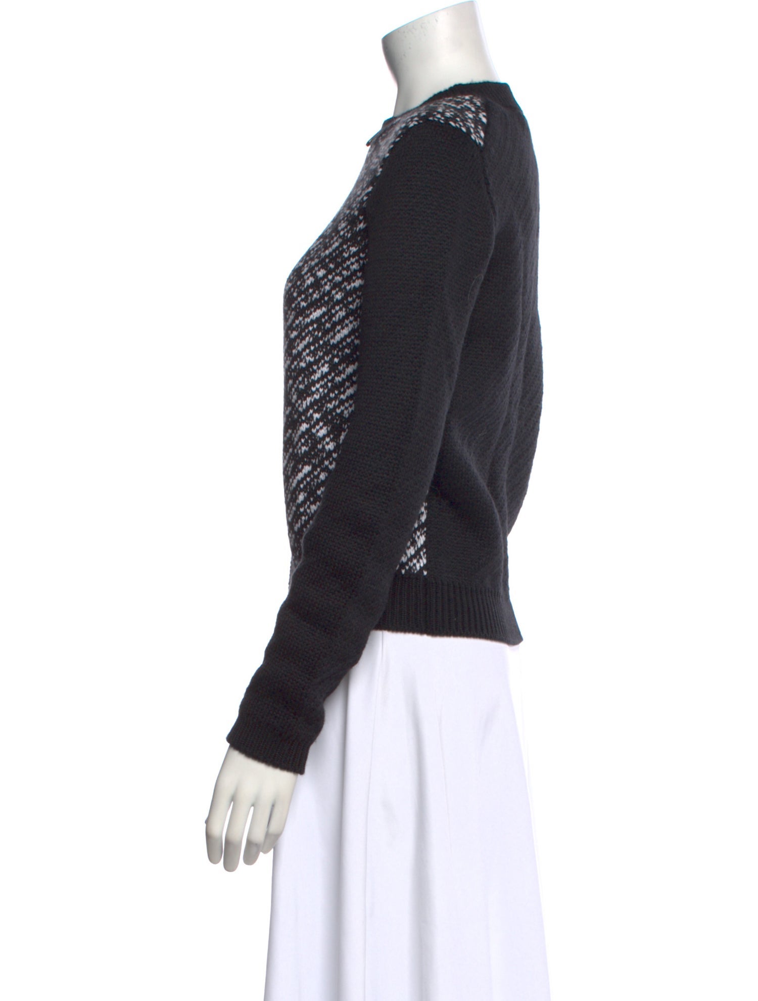 Christian Dior Wool Printed Sweater