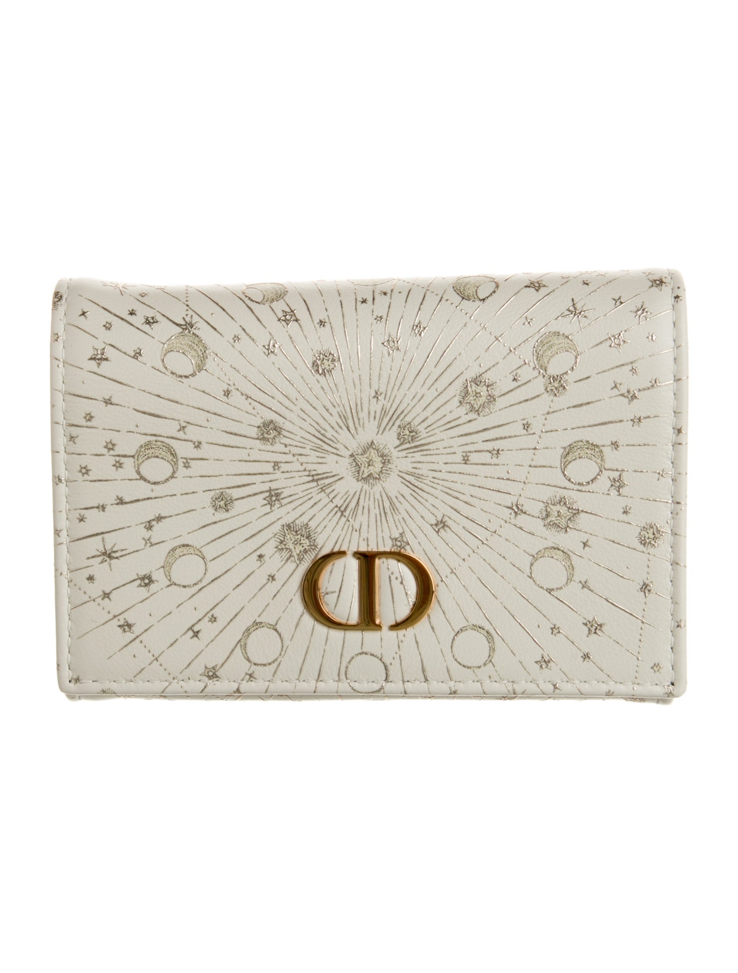 Christian Dior 2024 Astral Caro Glycine Wallet