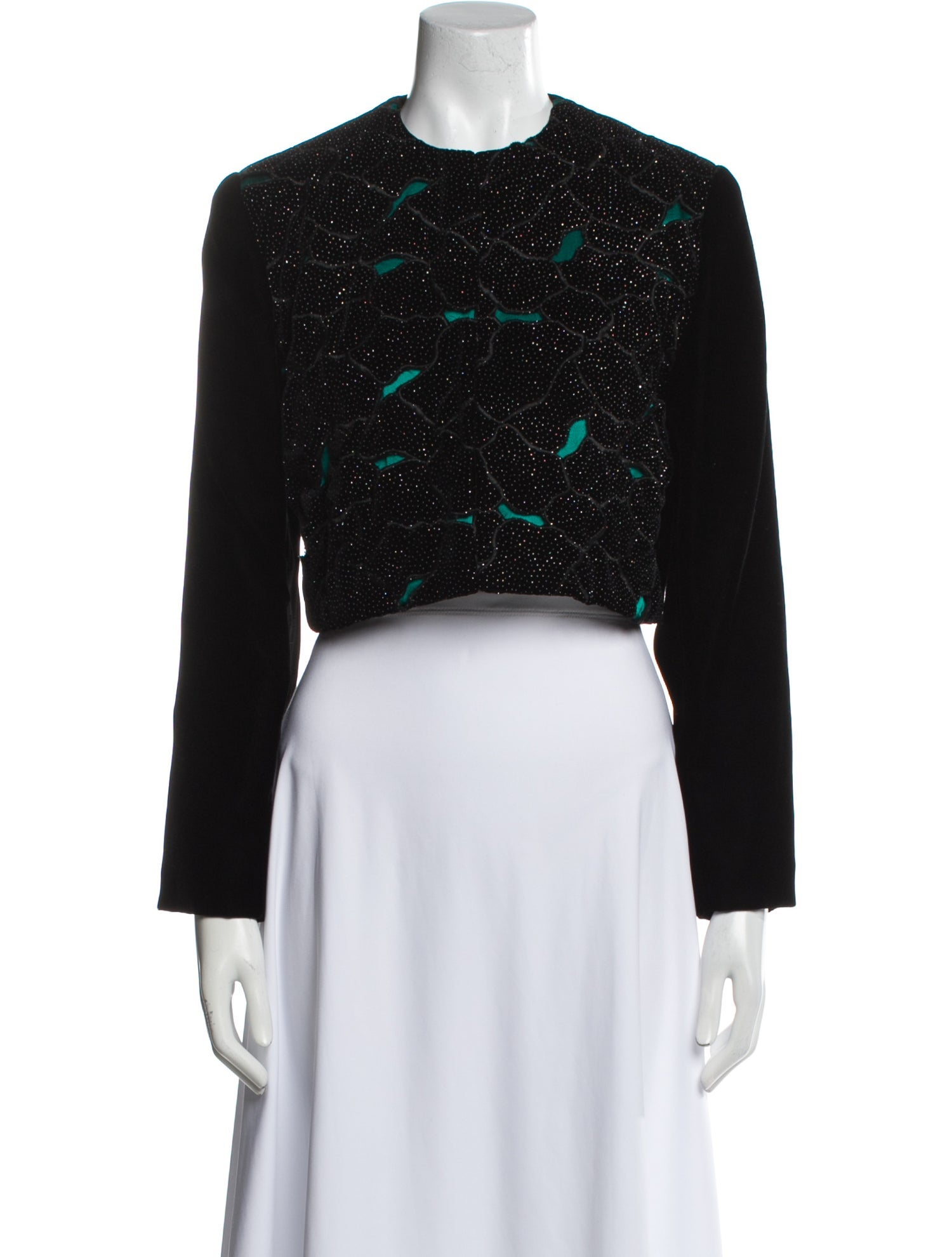 Christian Dior Vintage Late 1970's - Early 1980's Evening Jacket