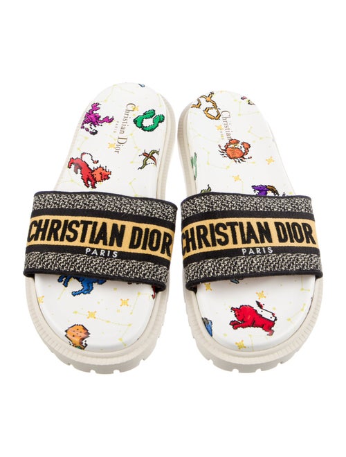 Christian Dior Printed Slides