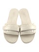 Christian Dior Cannage Pattern Lambskin Slides