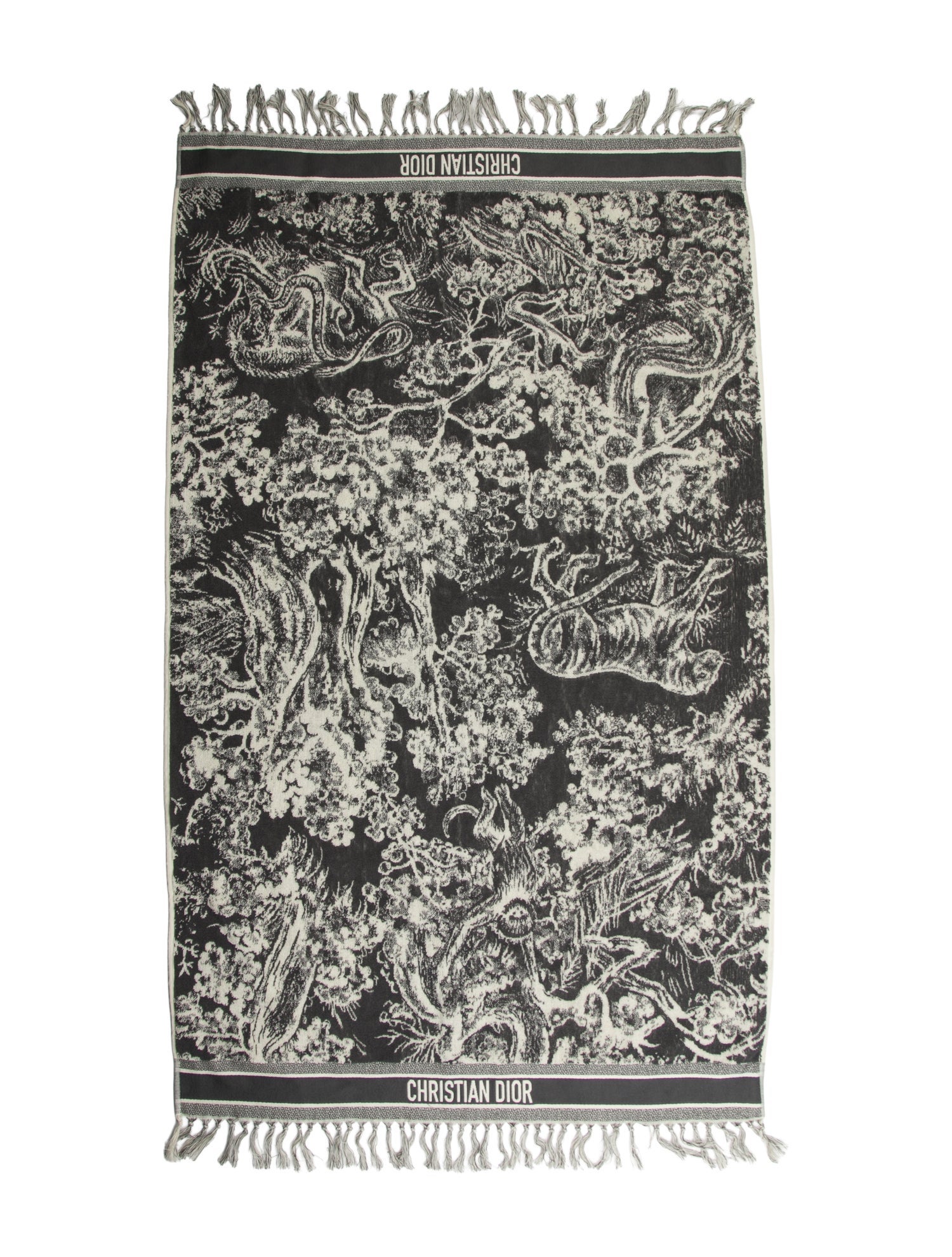 Christian Dior Toile de Juoy Beach Towel