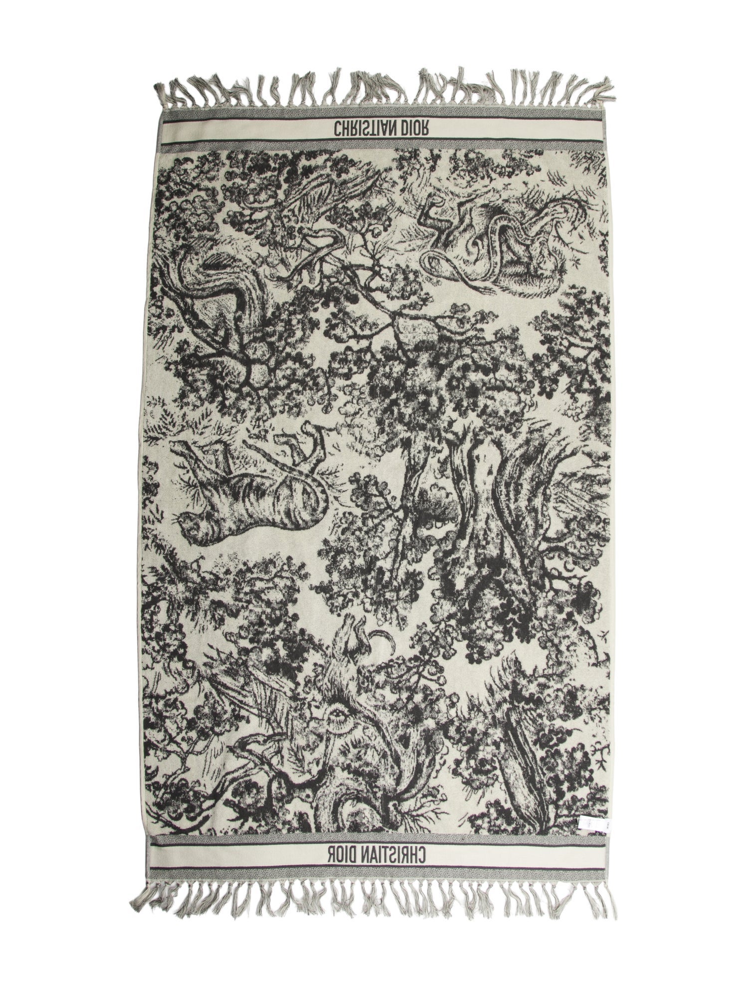 Christian Dior Toile de Juoy Beach Towel