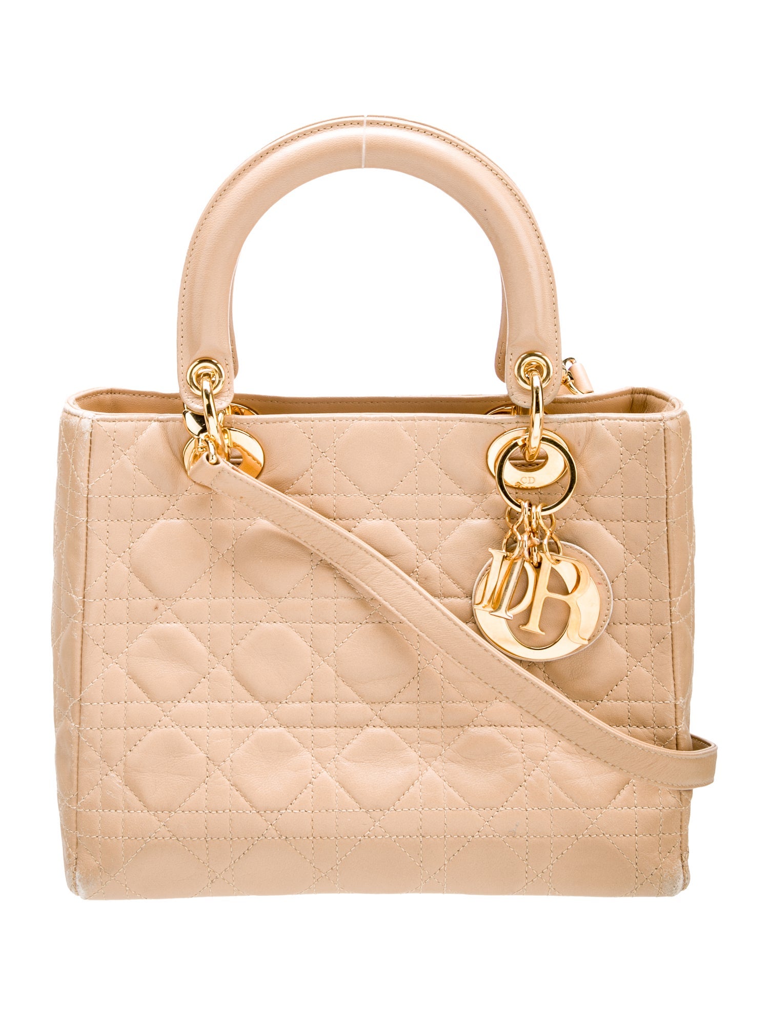 Christian Dior Cannage Lady Dior Medium