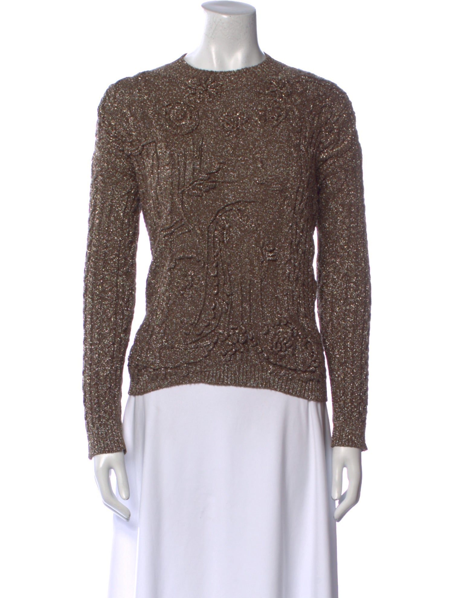 Christian Dior Crew Neck Long Sleeve Sweatshirt