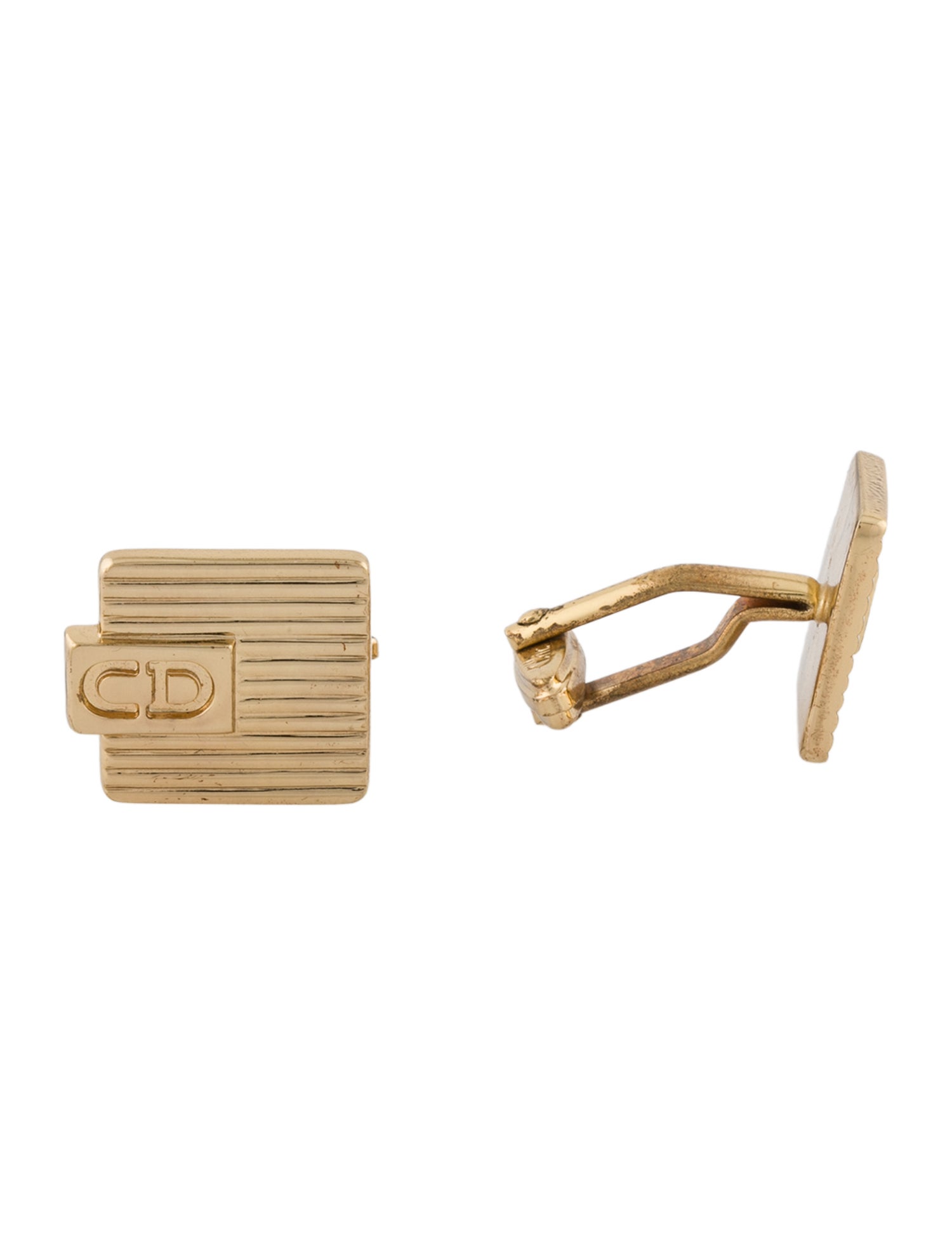 Christian Dior Vintage CD Cufflinks