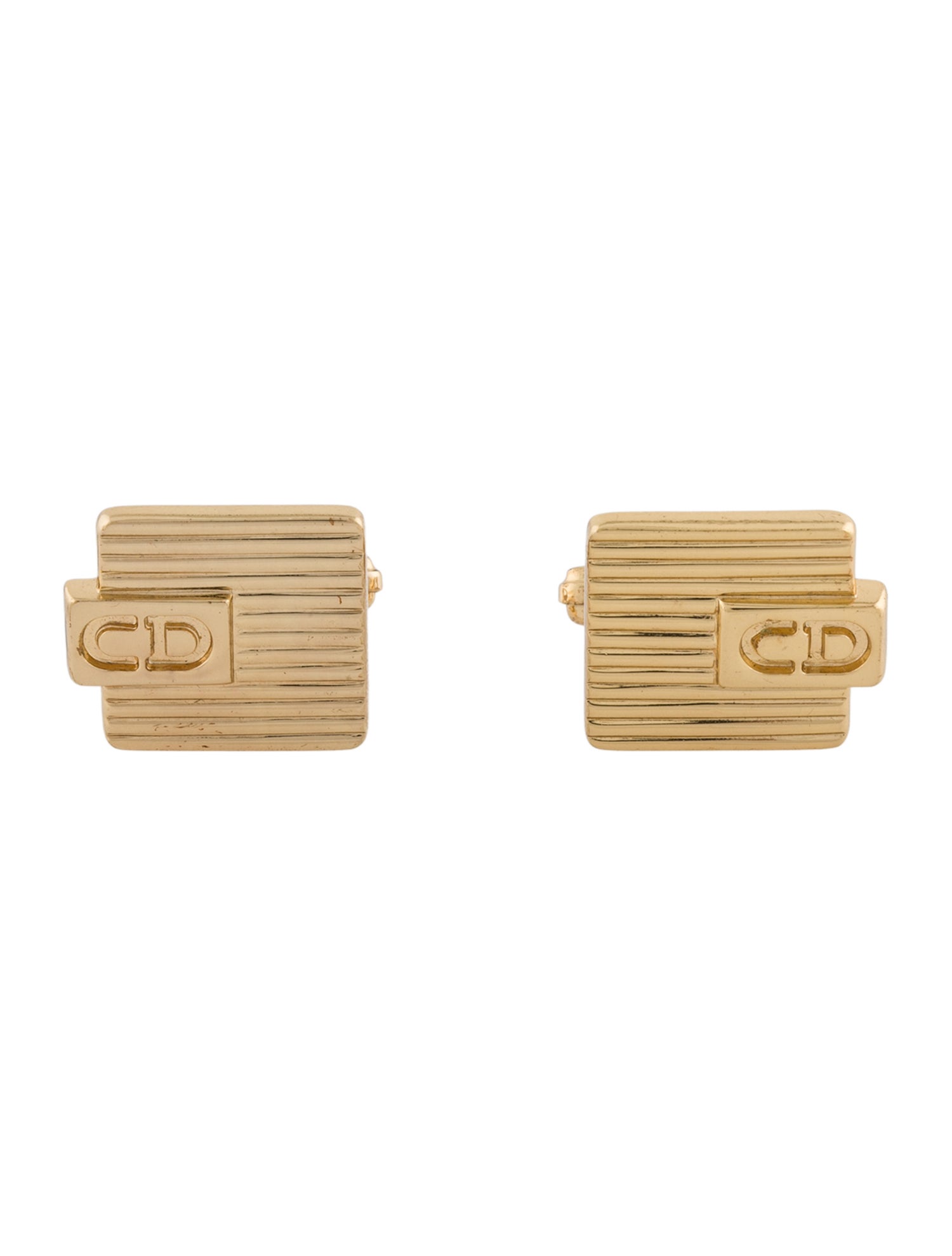 Christian Dior Vintage CD Cufflinks