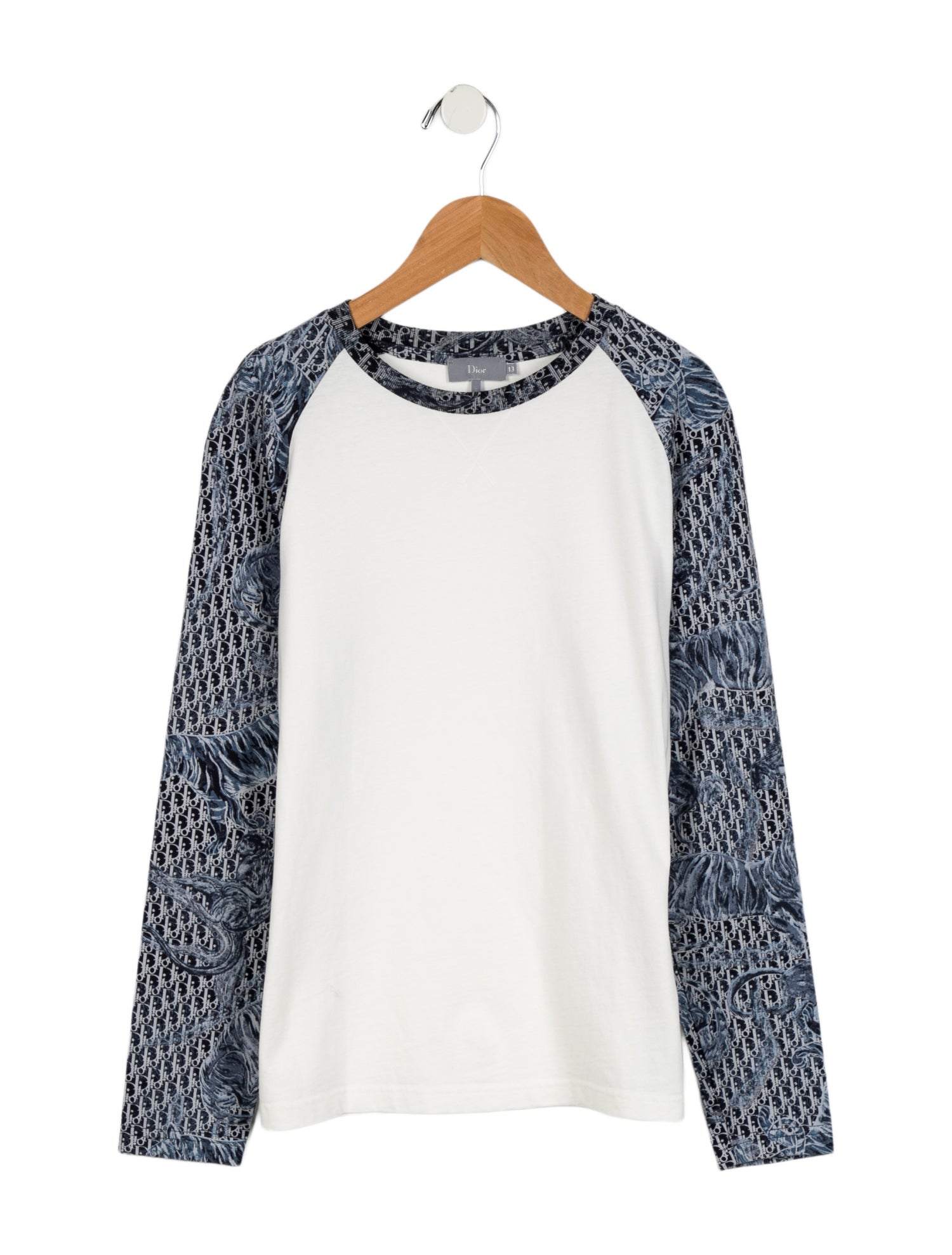 Christian Dior Boys' Printed Long Sleeve Shirt