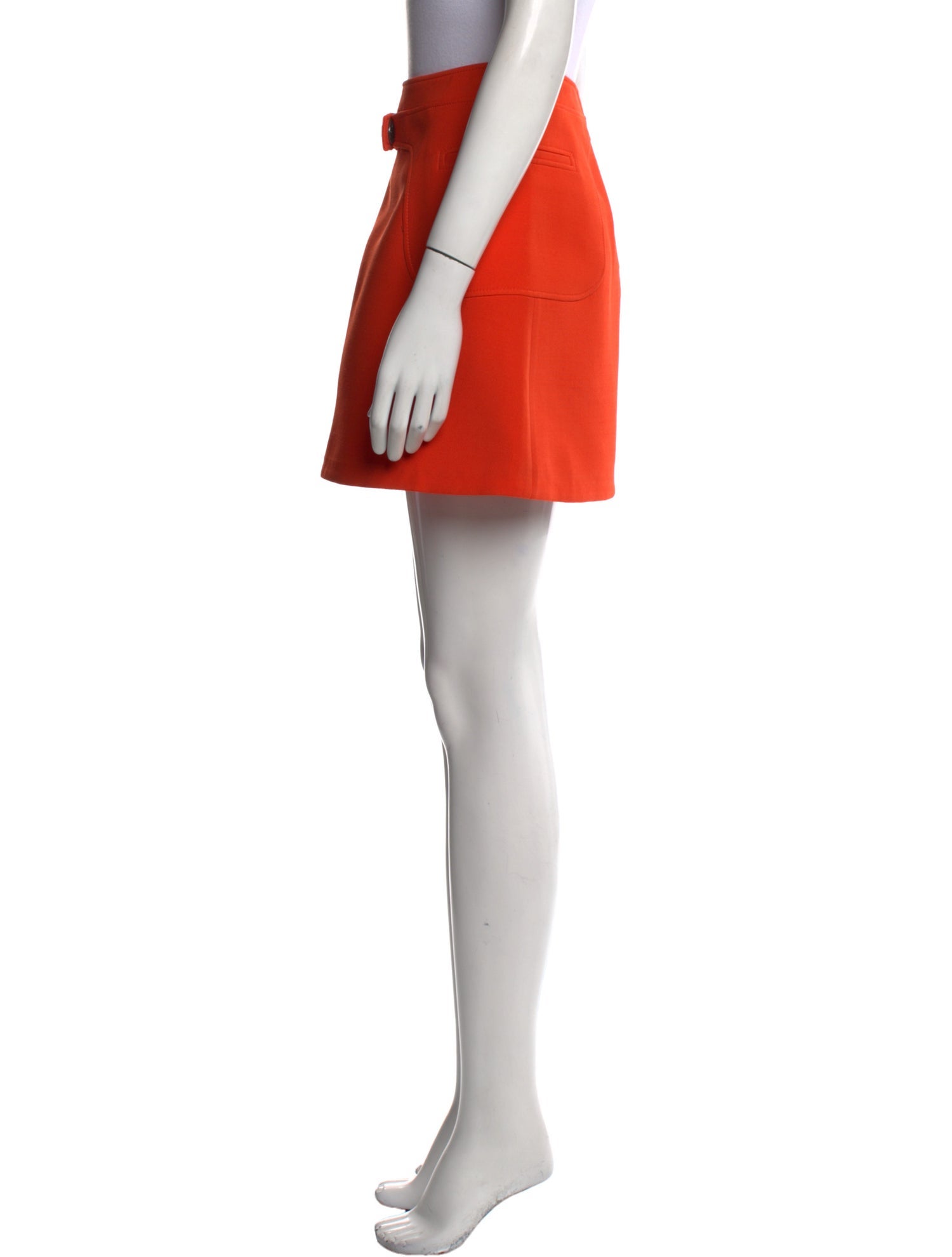 Christian Dior Wool Mini Skirt