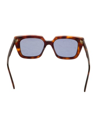 Christian Dior Square Tinted Sunglasses