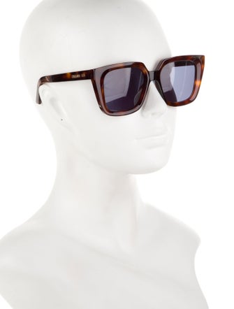 Christian Dior Square Tinted Sunglasses