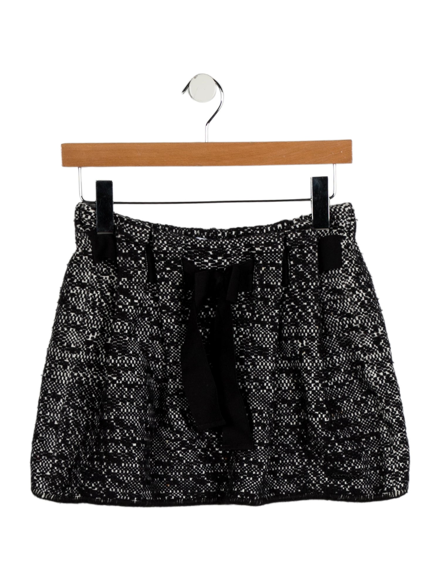 Christian Dior Girls' Pleated Mini Skirt
