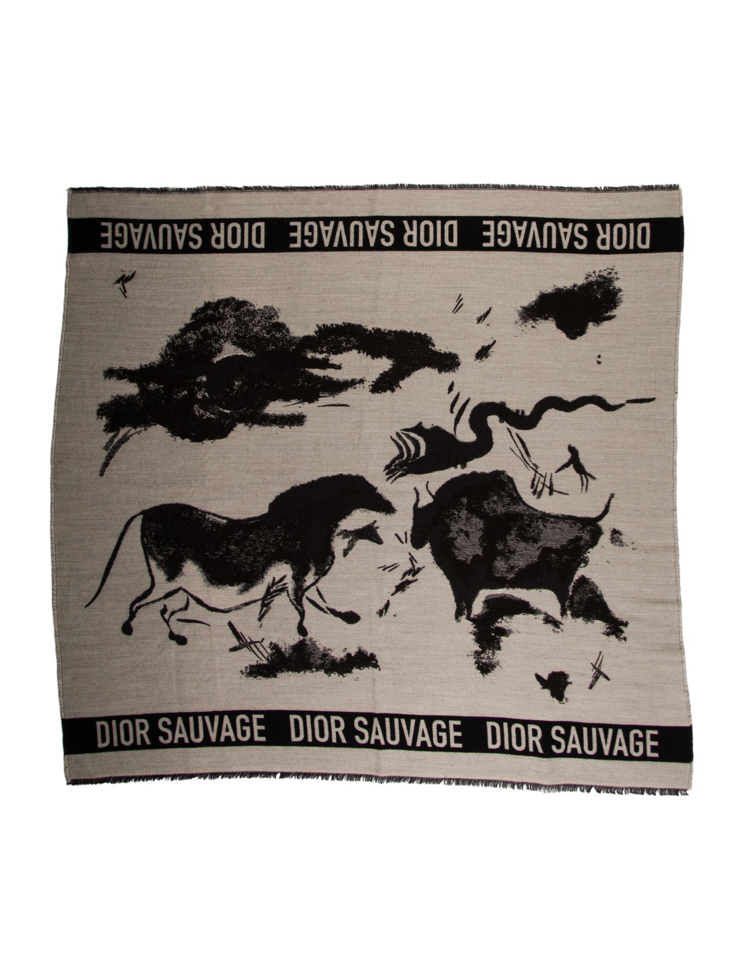 Christian Dior Sauvage Throw Blanket