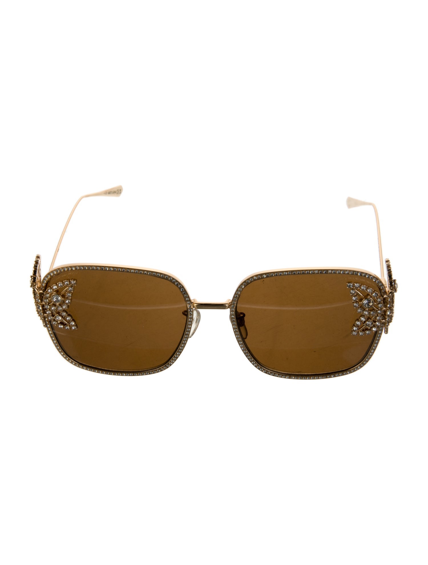 Christian Dior Wayfarer Tinted Sunglasses