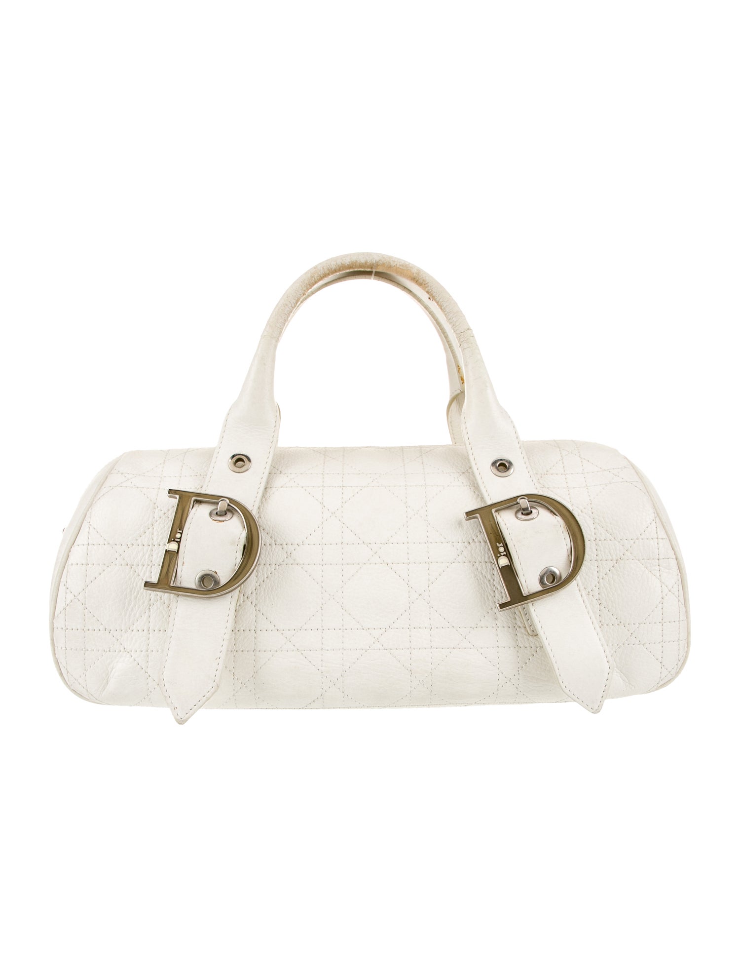 Christian Dior Leather Top Handle Bag Vintage