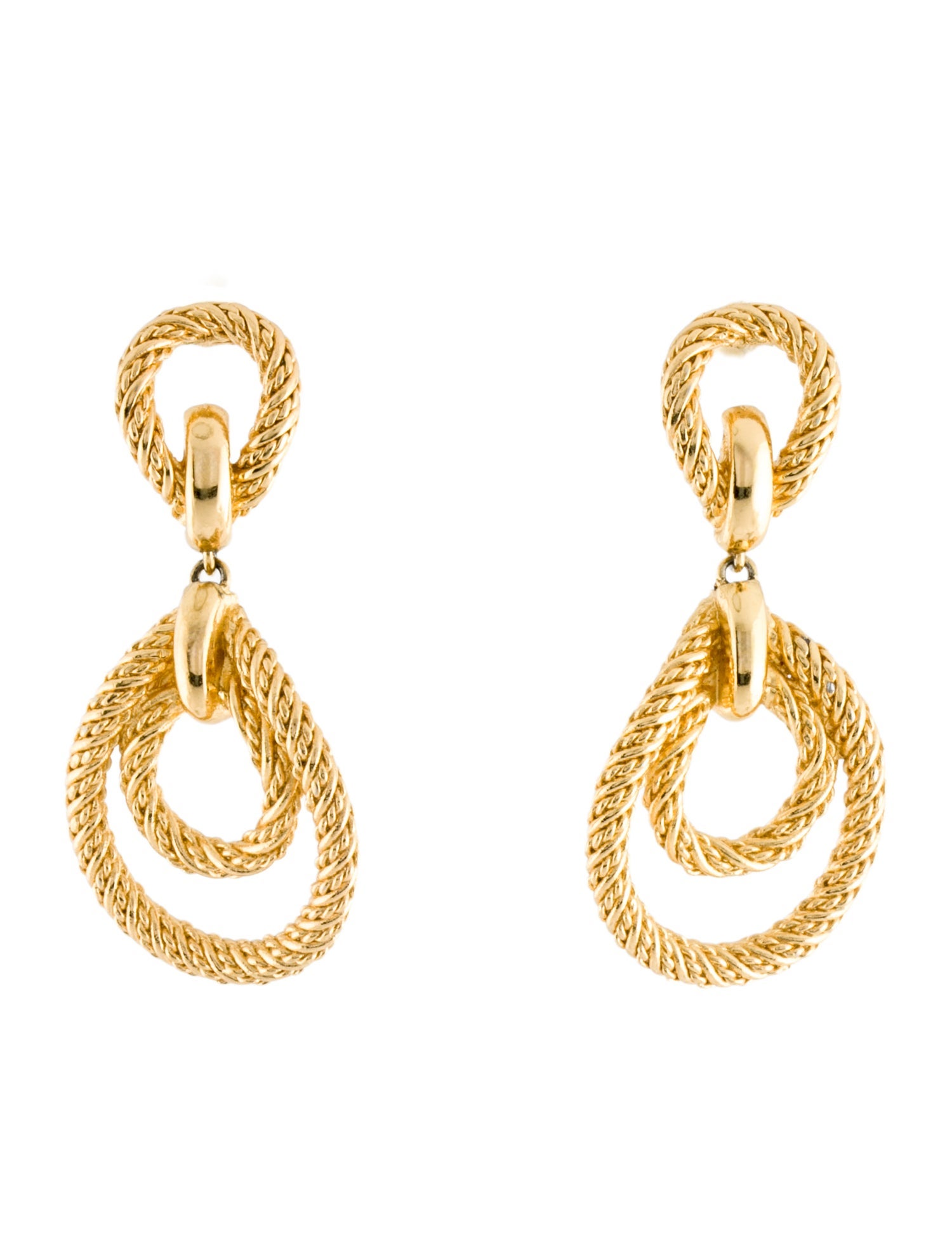 Christian Dior Vintage Drop Earrings