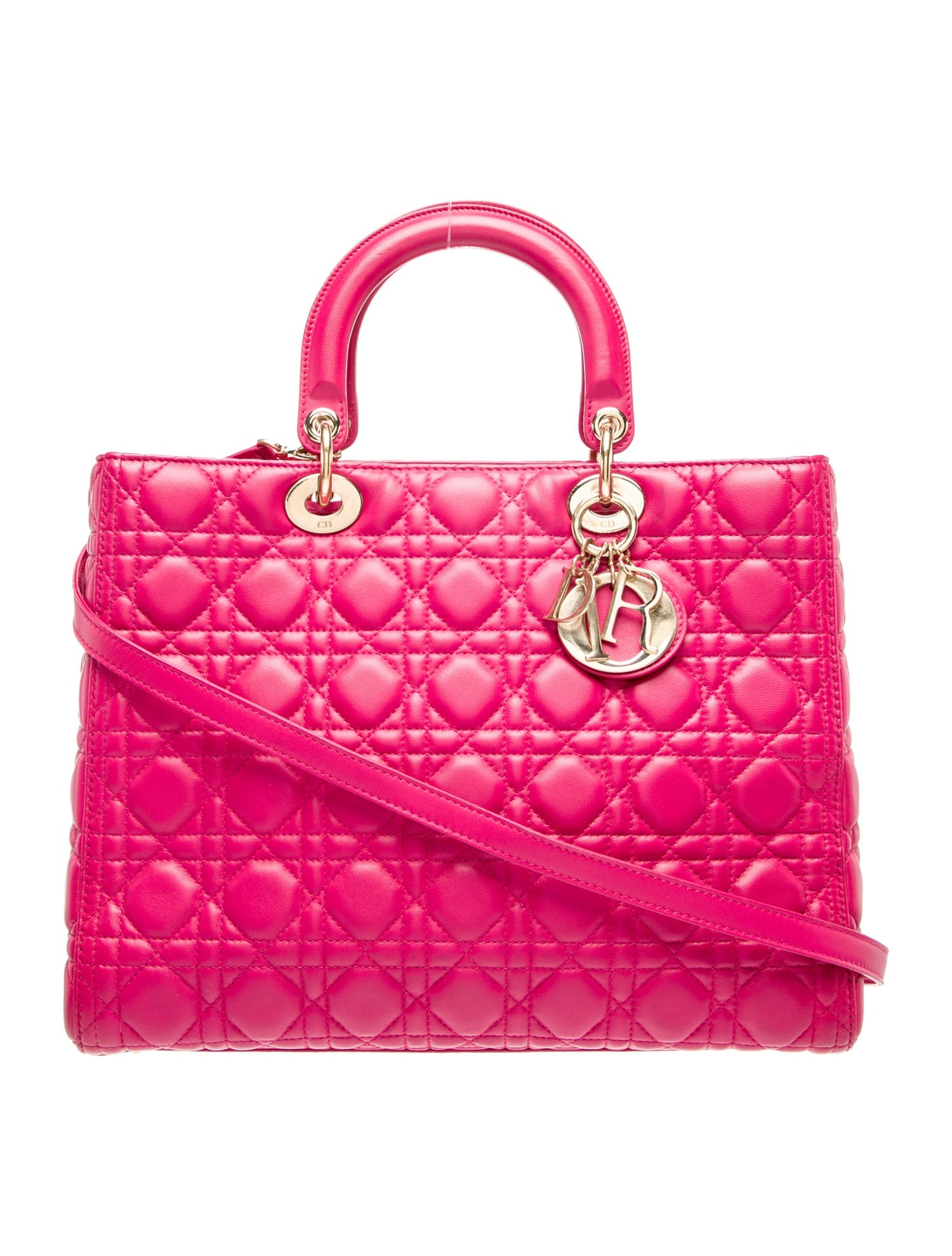 Christian Dior Cannage Lady Dior Large