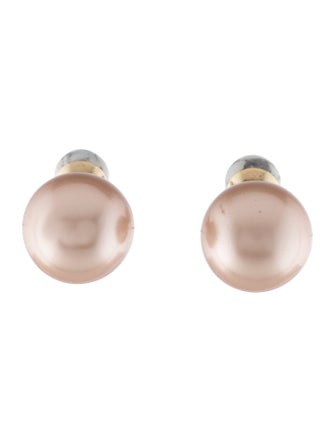 Christian Dior Marble Mise en Dior Tribales Earrings