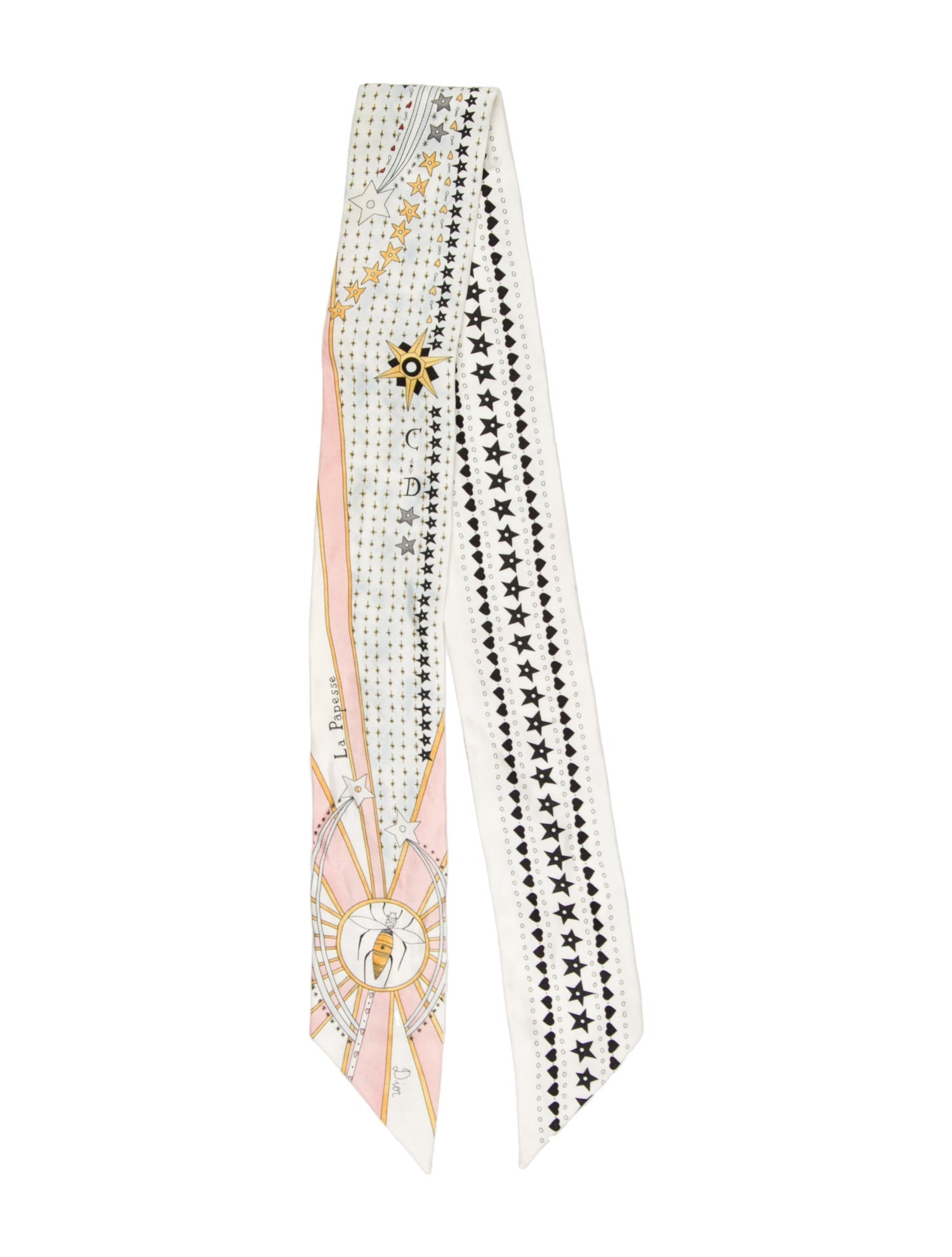 Christian Dior La Papesse Silk Bandeau