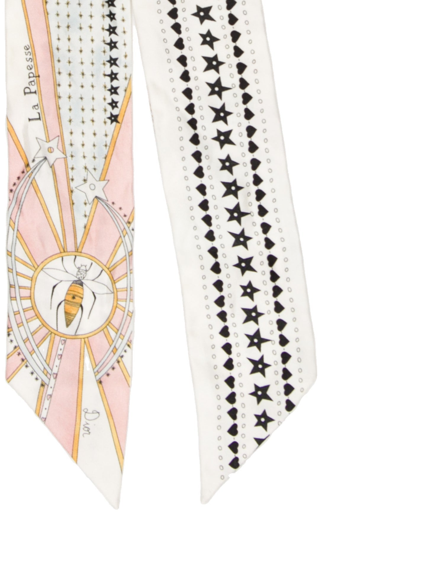 Christian Dior La Papesse Silk Bandeau