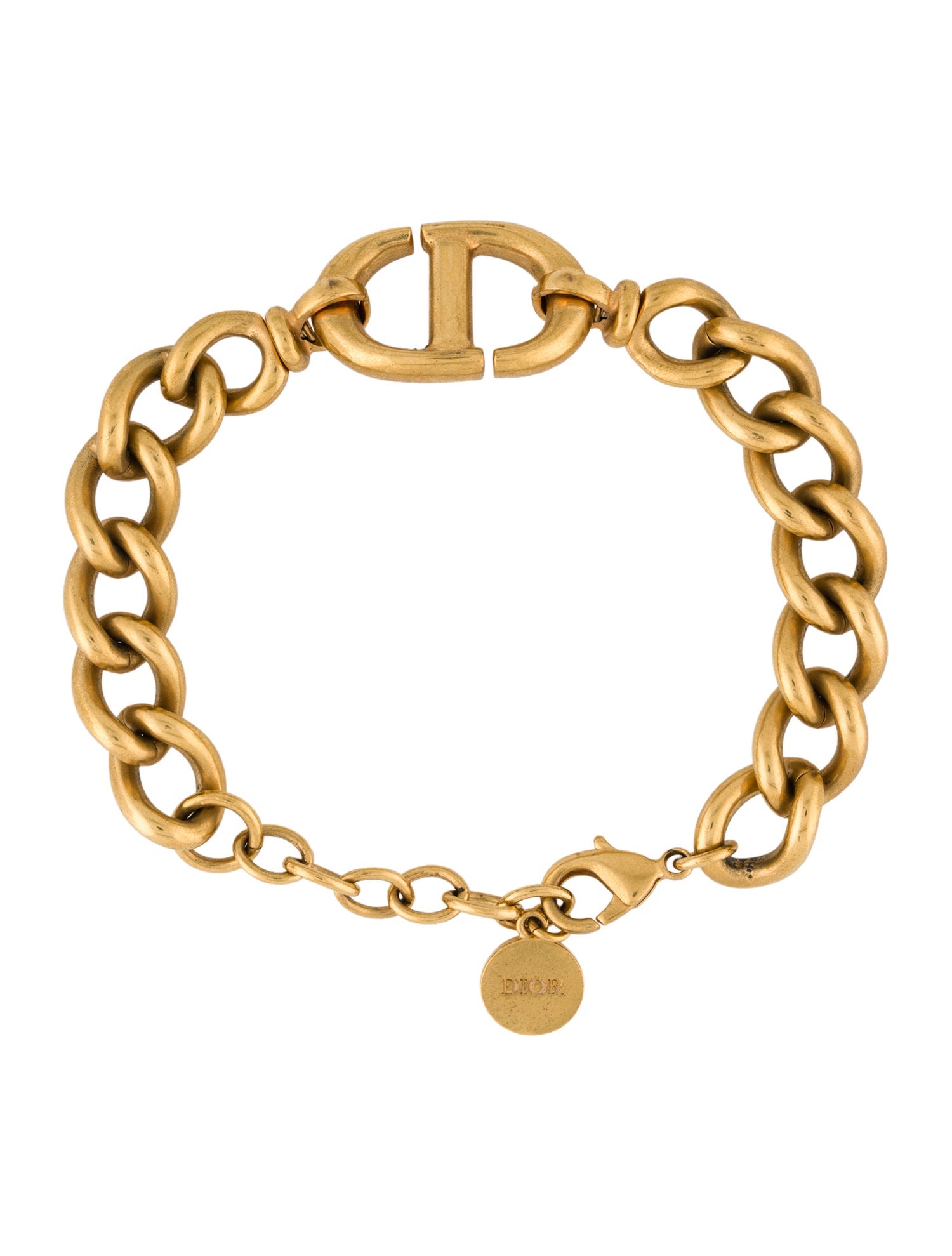 Christian Dior CD Navy Station Bracelet