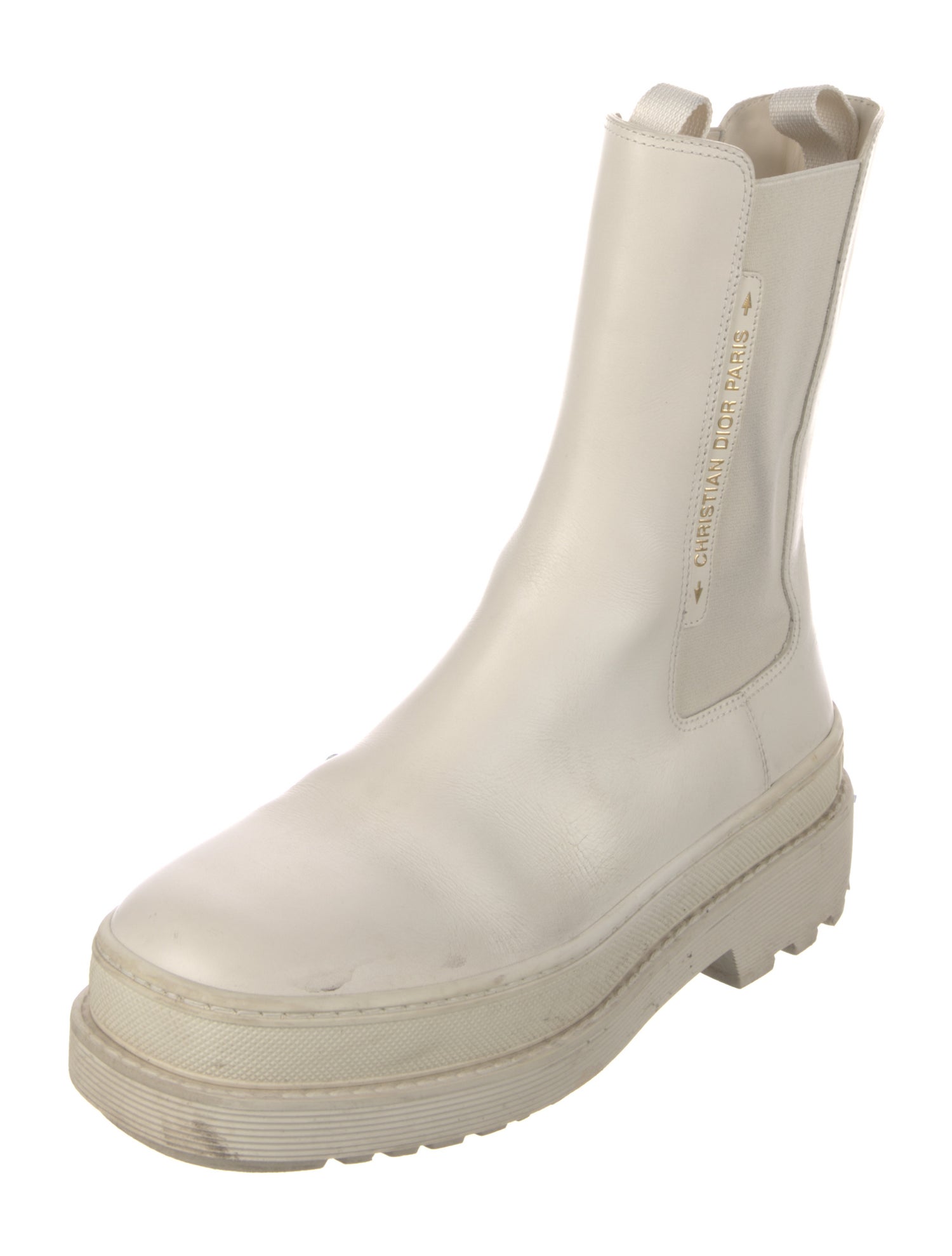 Christian Dior Leather Chelsea Boots