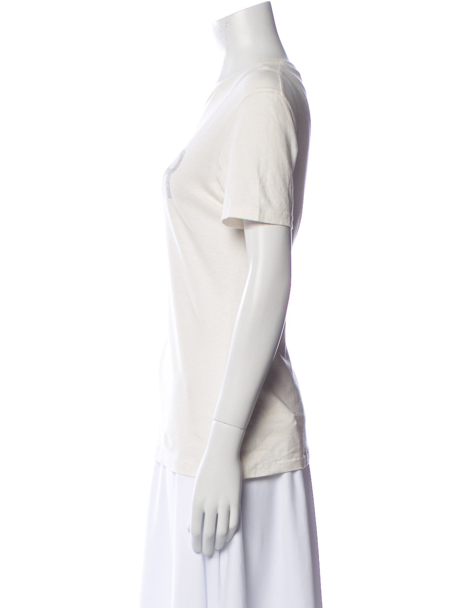 Christian Dior Graphic Print Crew Neck T-Shirt