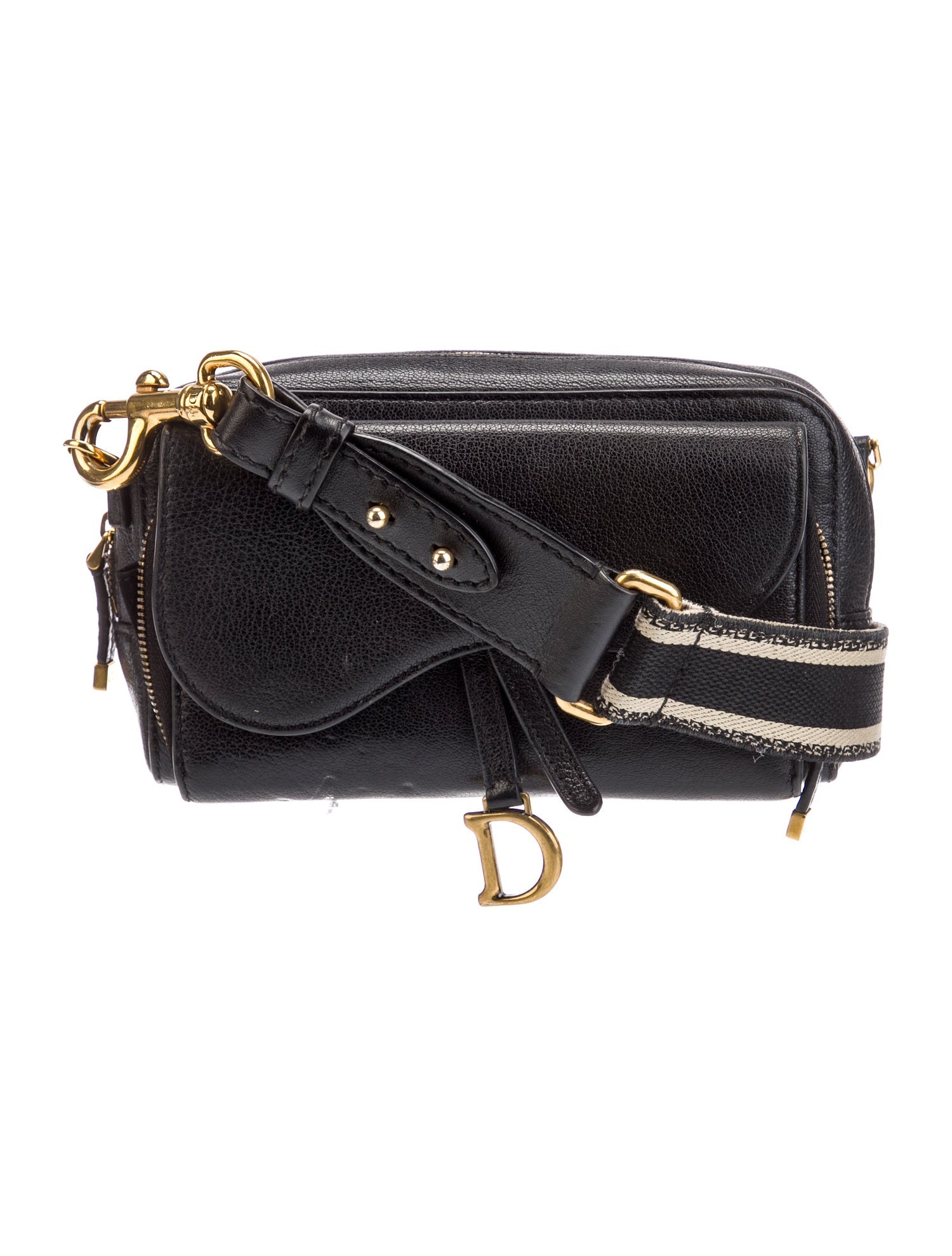 Christian Dior Leather Saddle