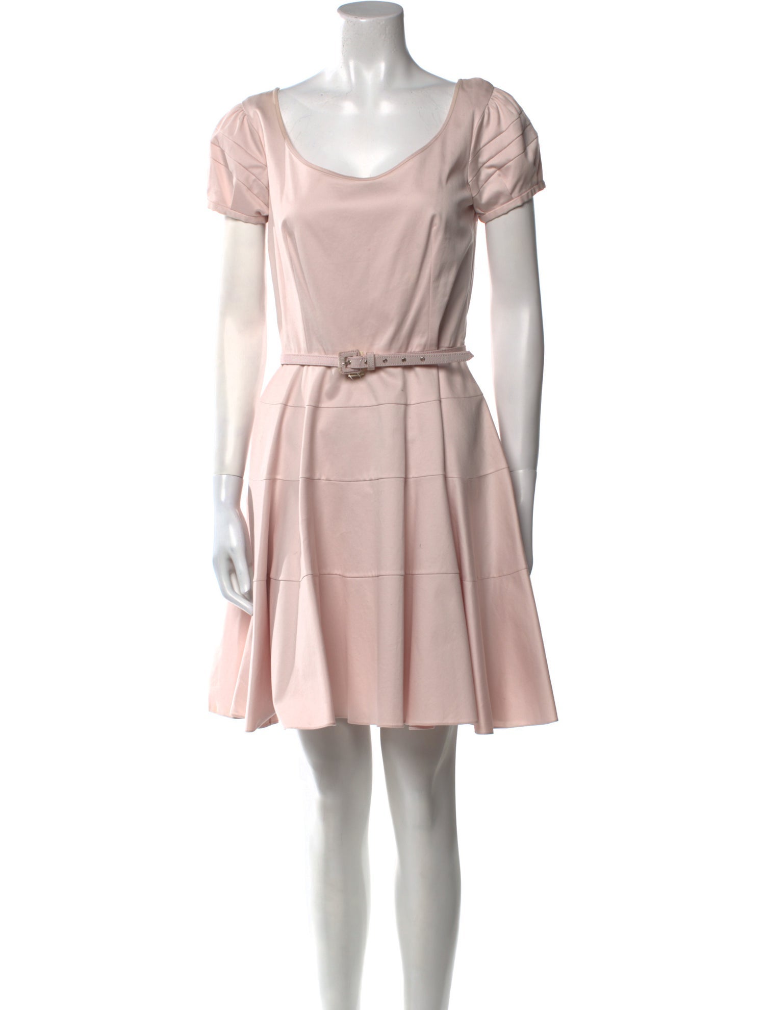 Christian Dior Scoop Neck Mini Dress