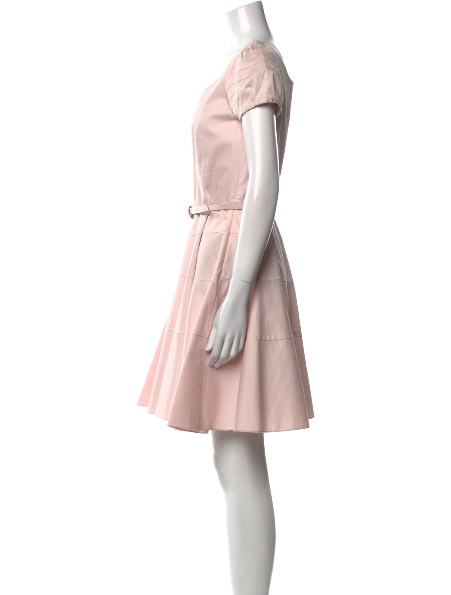 Christian Dior Scoop Neck Mini Dress