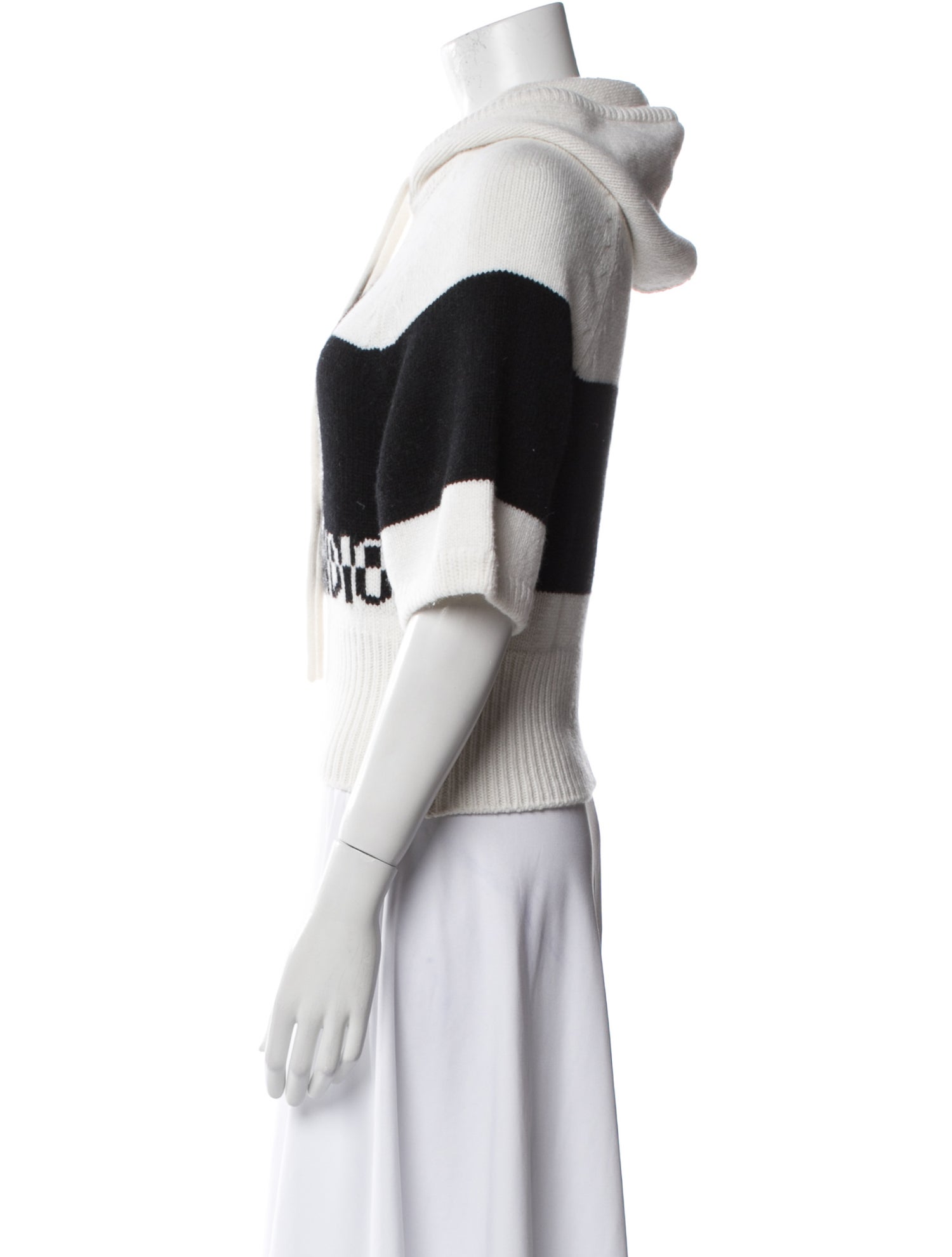 Christian Dior Virgin Wool Graphic Print Sweatshirt