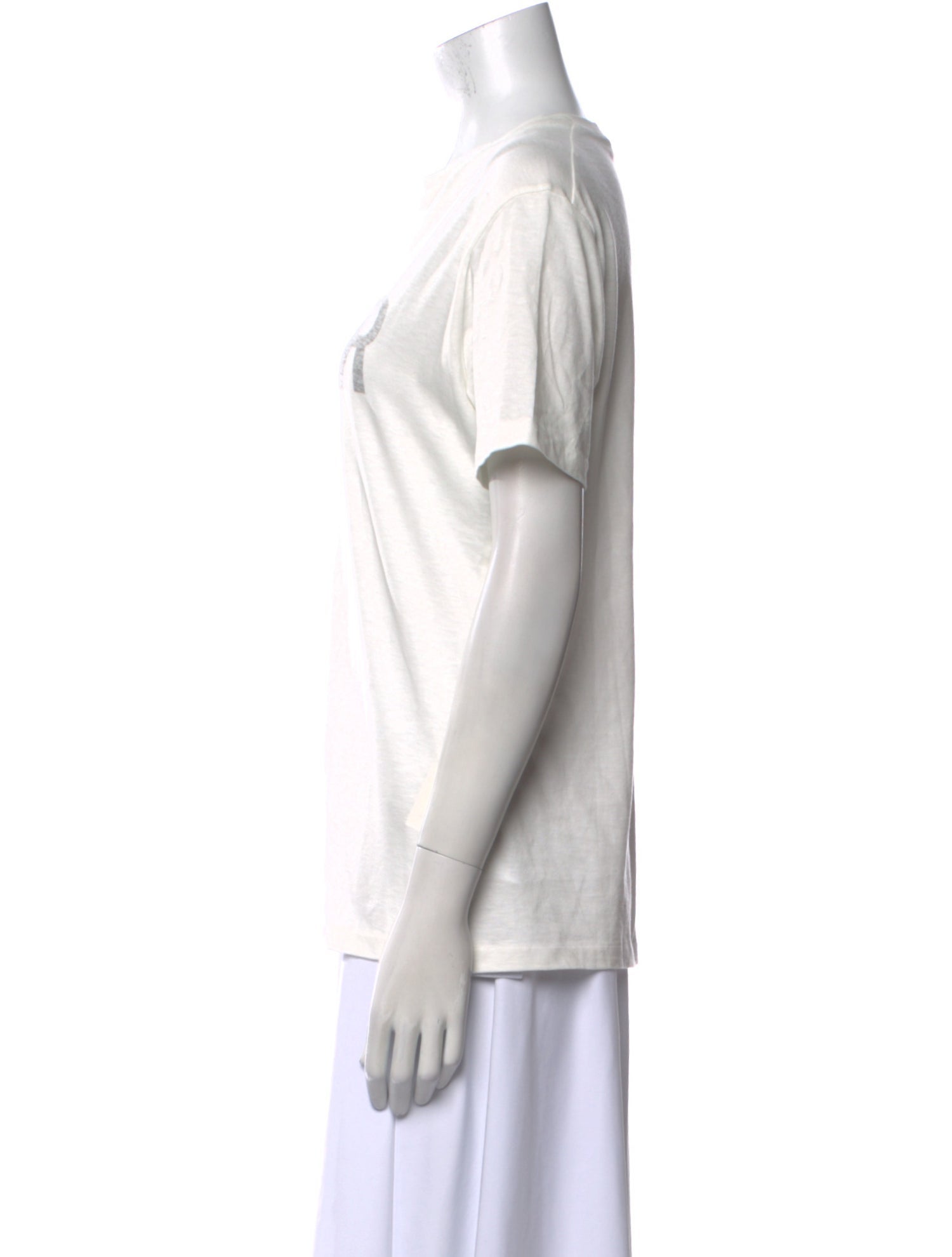 Christian Dior Graphic Print Crew Neck T-Shirt