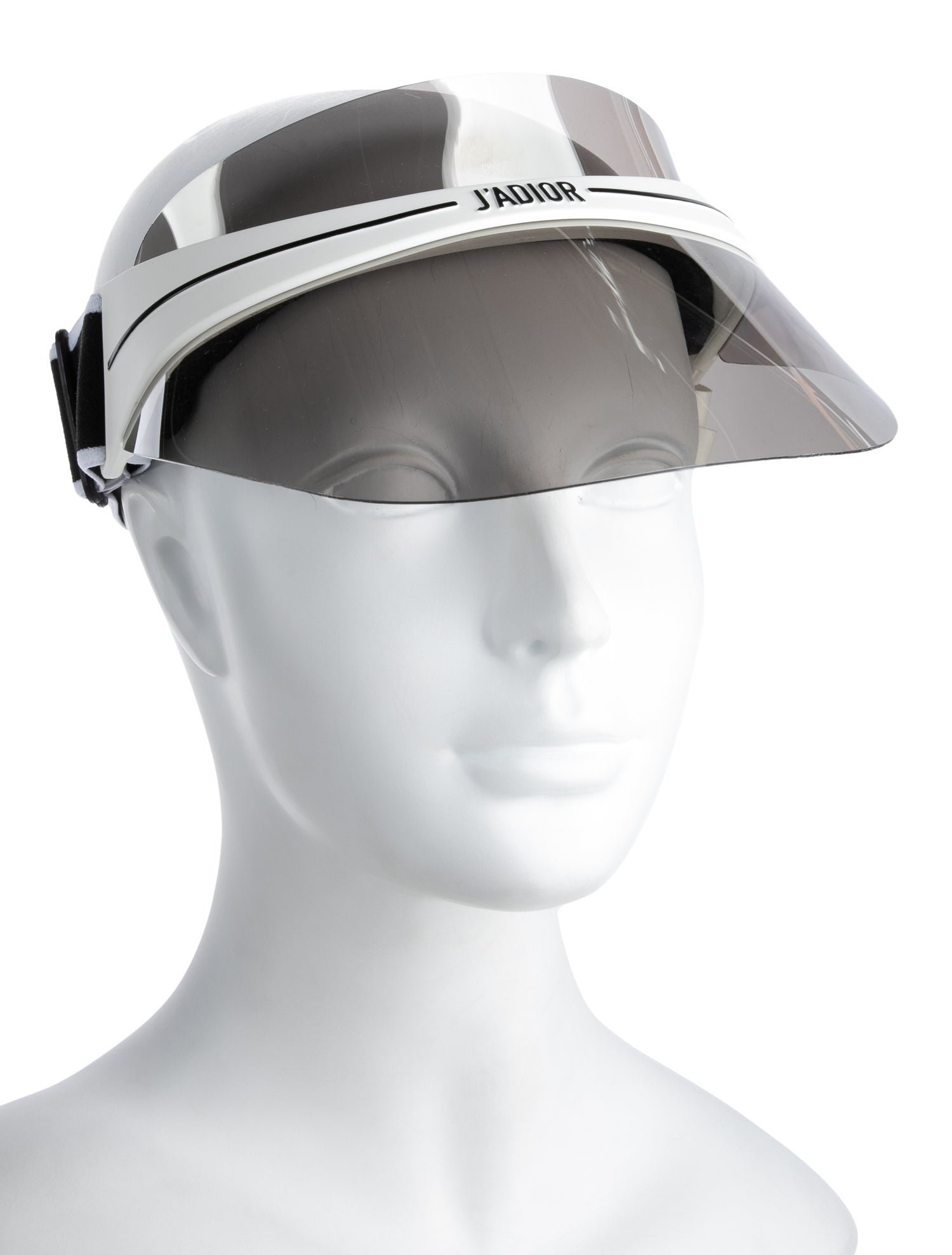 Christian Dior Logo Print Sun Visor Hat