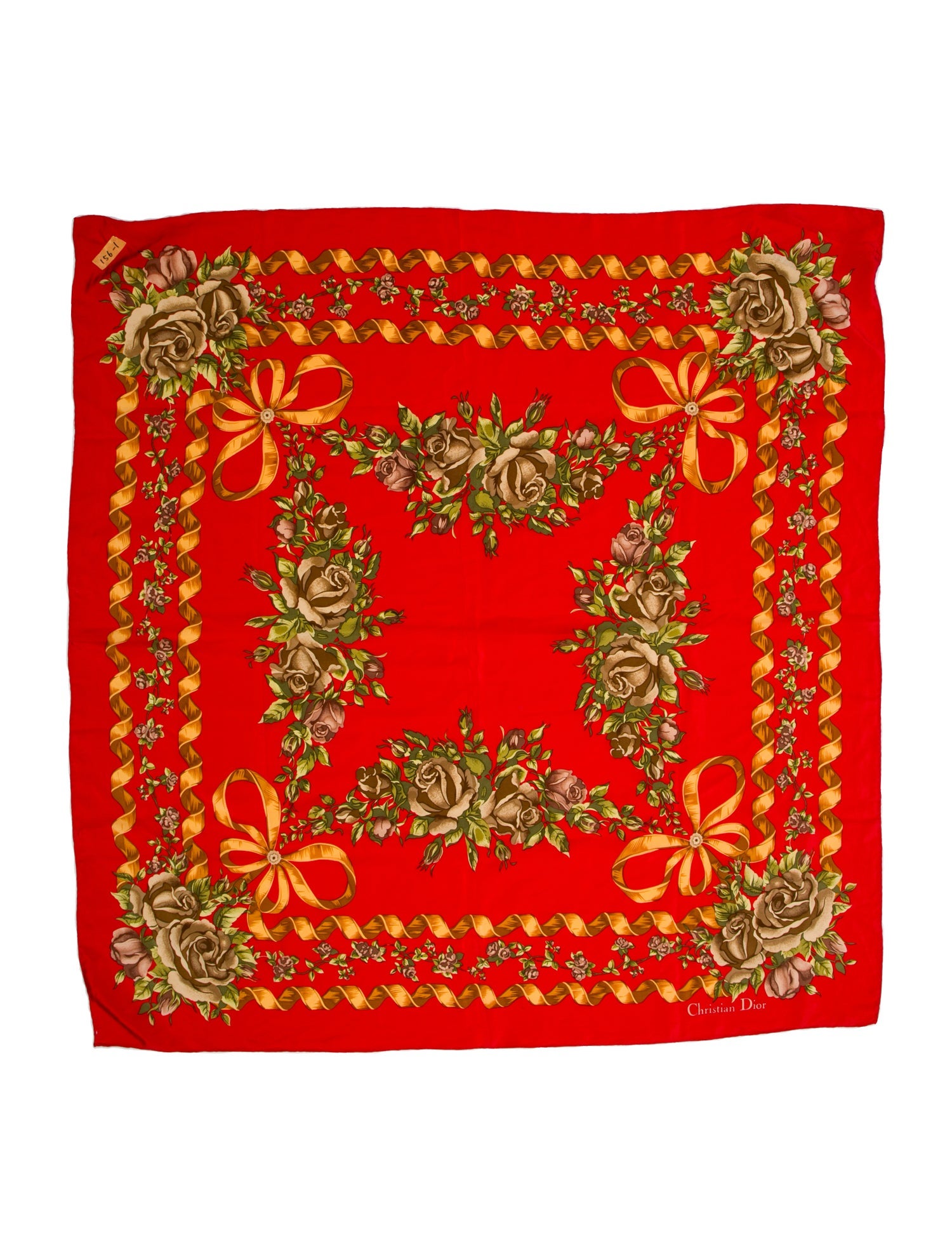 Christian Dior Silk Printed Scarf