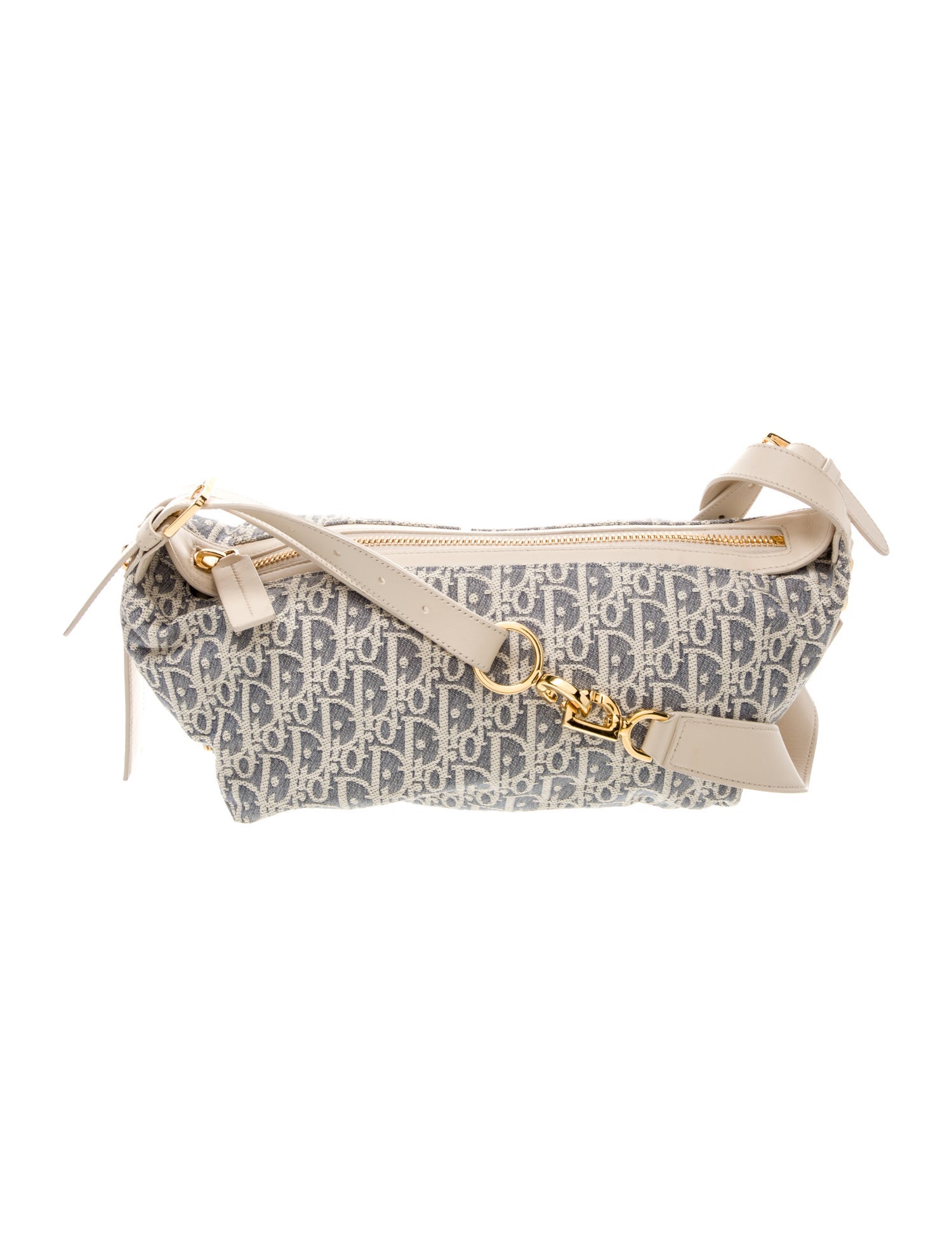 Christian Dior Oblique Jacquard small dior d-journey bag 2025