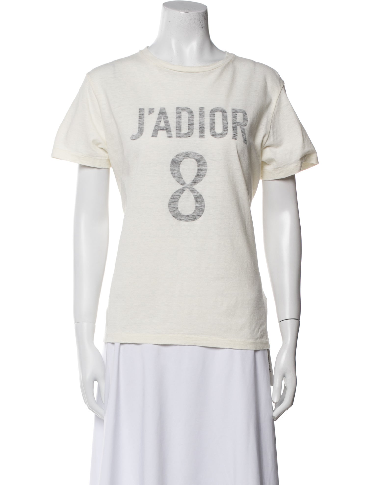 Christian Dior Graphic Print Crew Neck T-Shirt