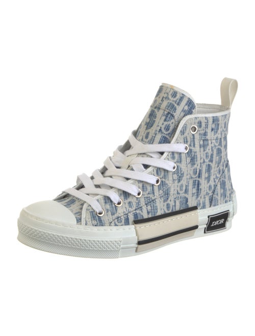 DIOR MEN Denim Oblique Sneakers