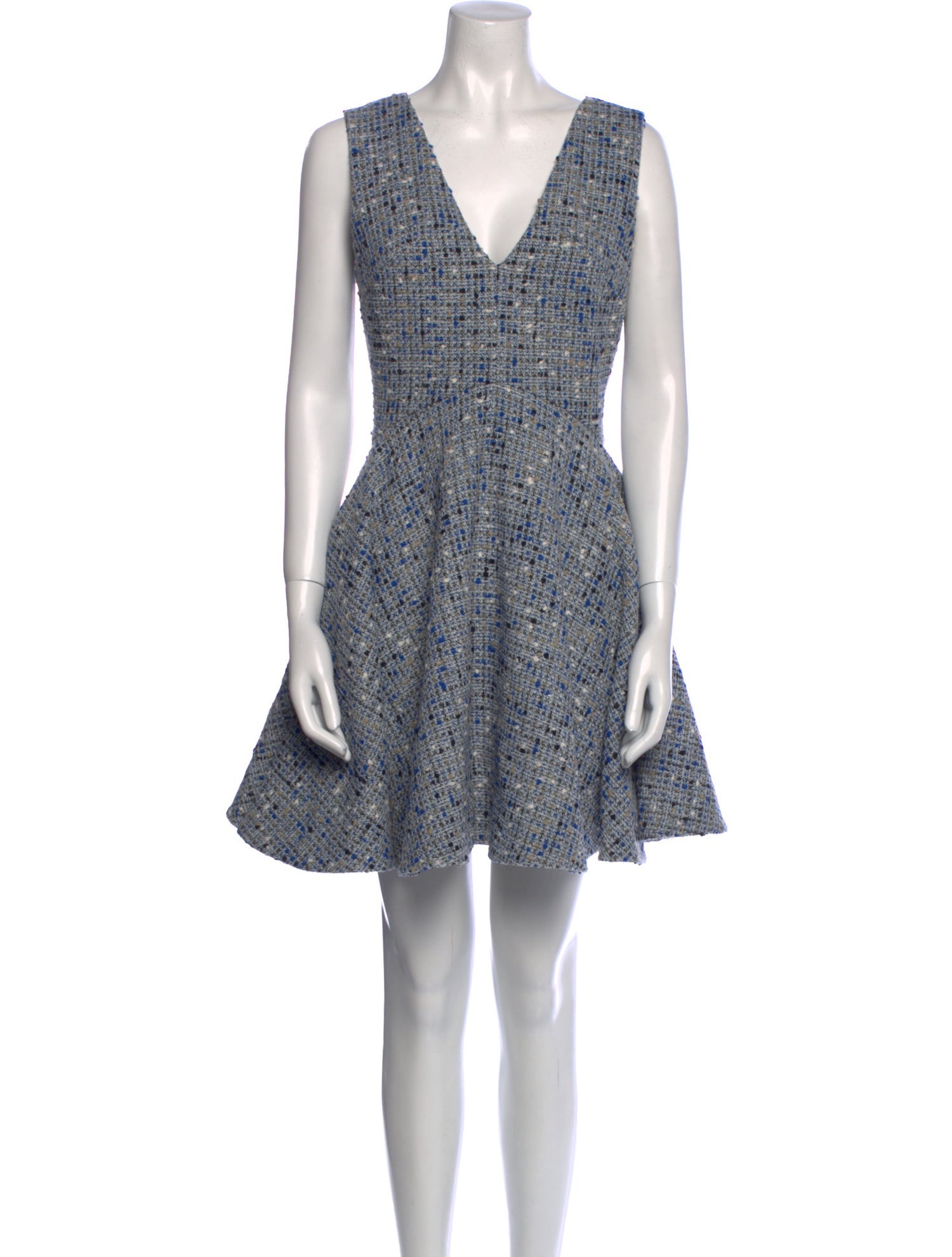 Christian Dior Virgin Wool Mini Dress