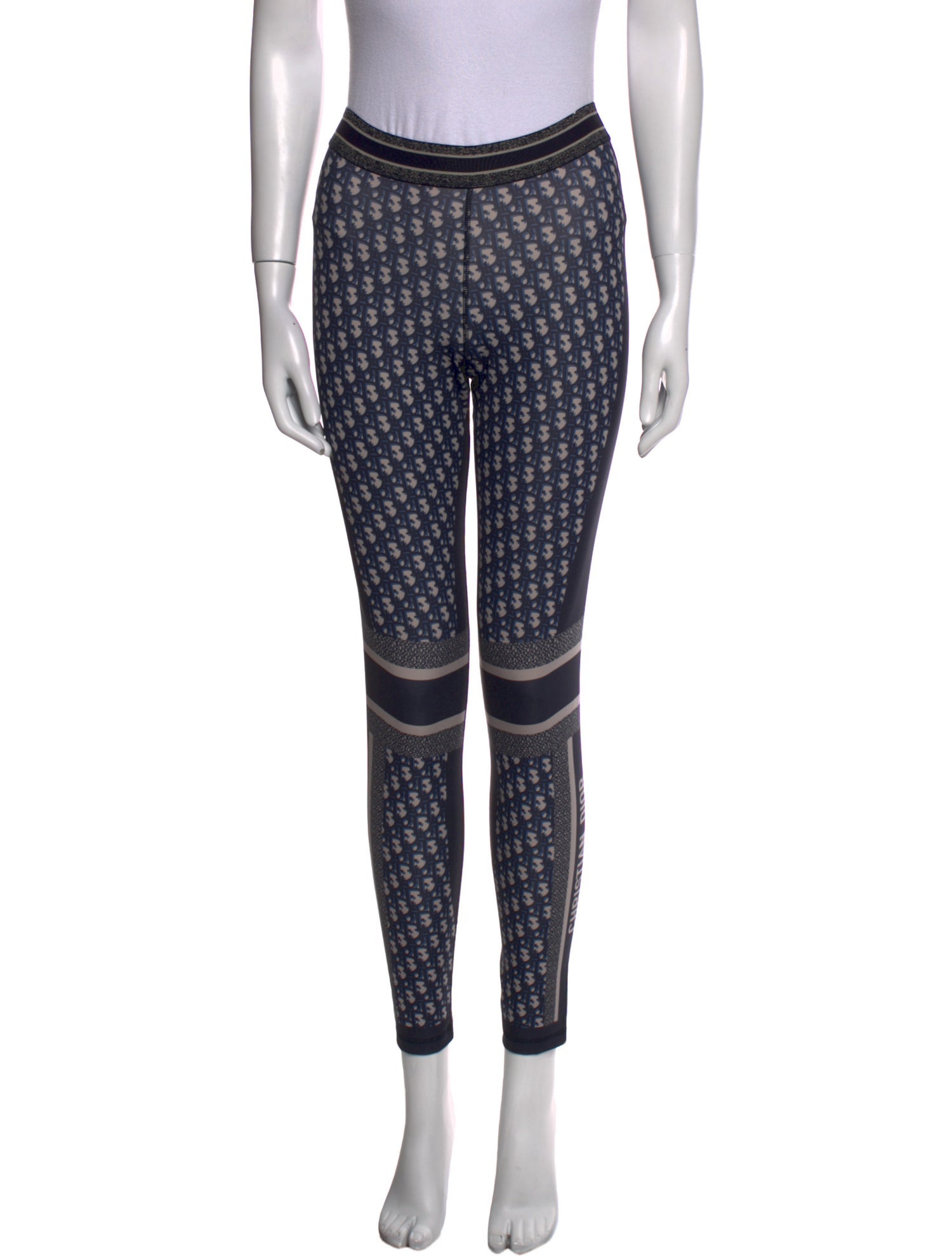 Christian Dior Printed Skinny Leg Pants